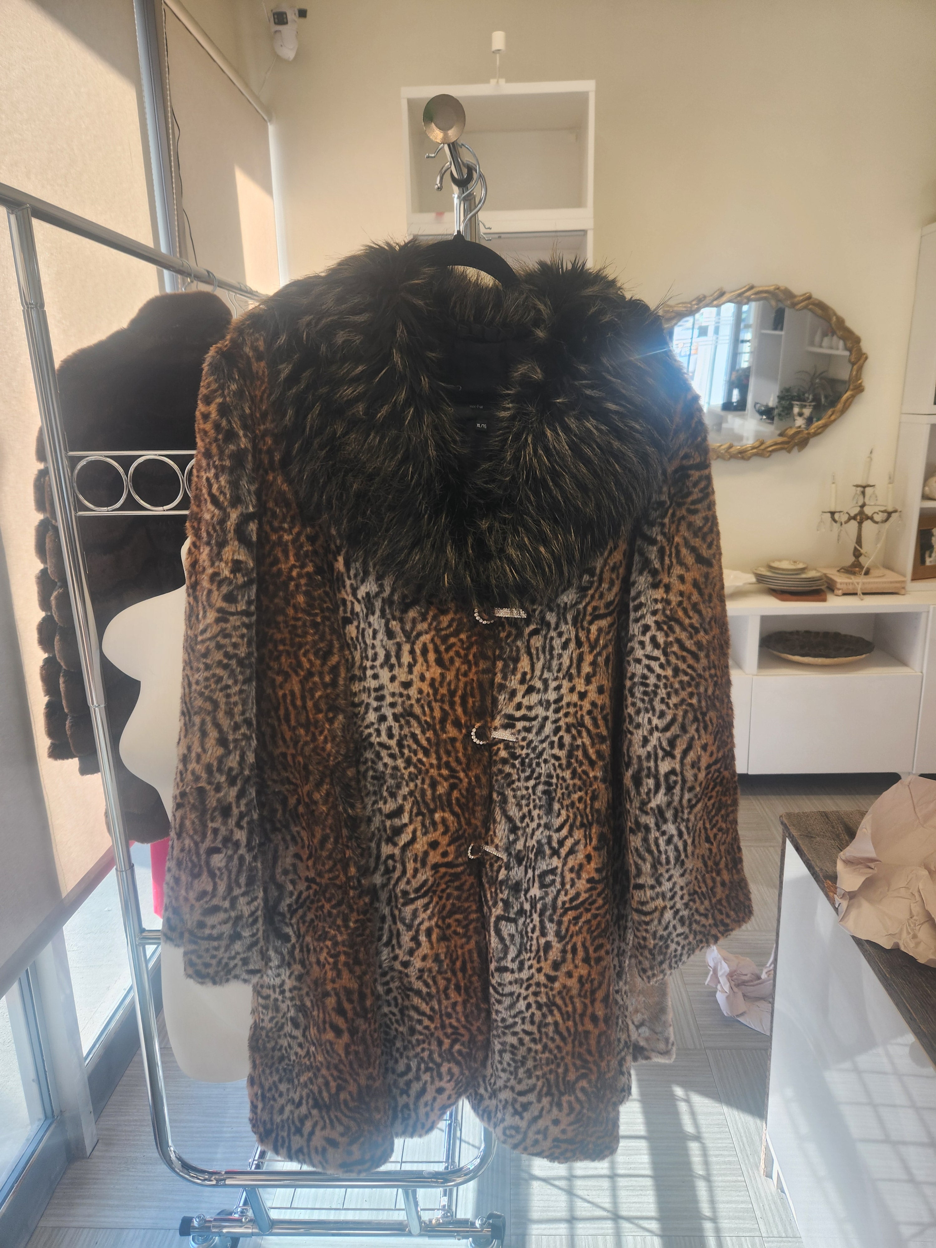 Leapord Faux Fur