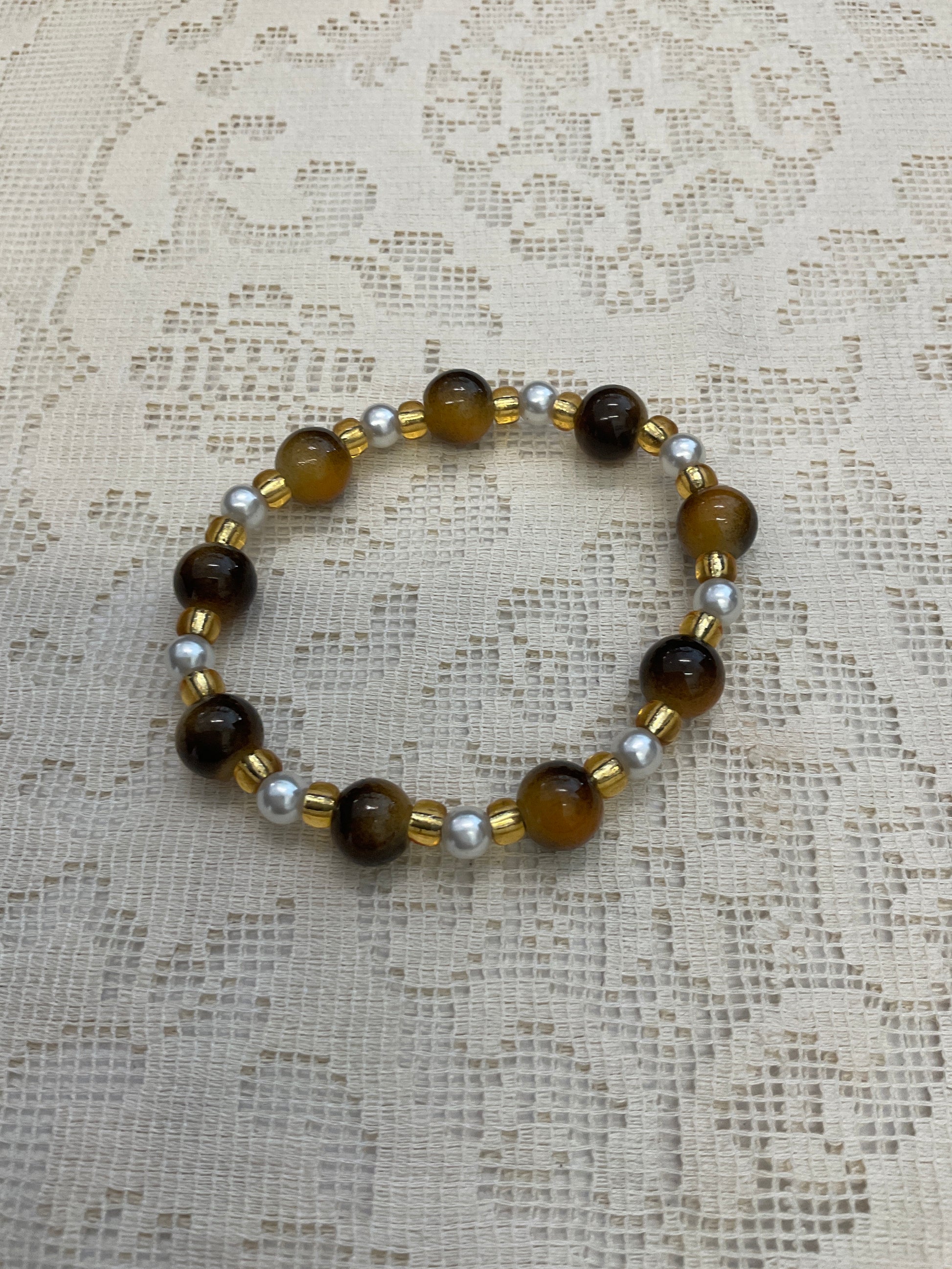 Beaded bracelet stretchy