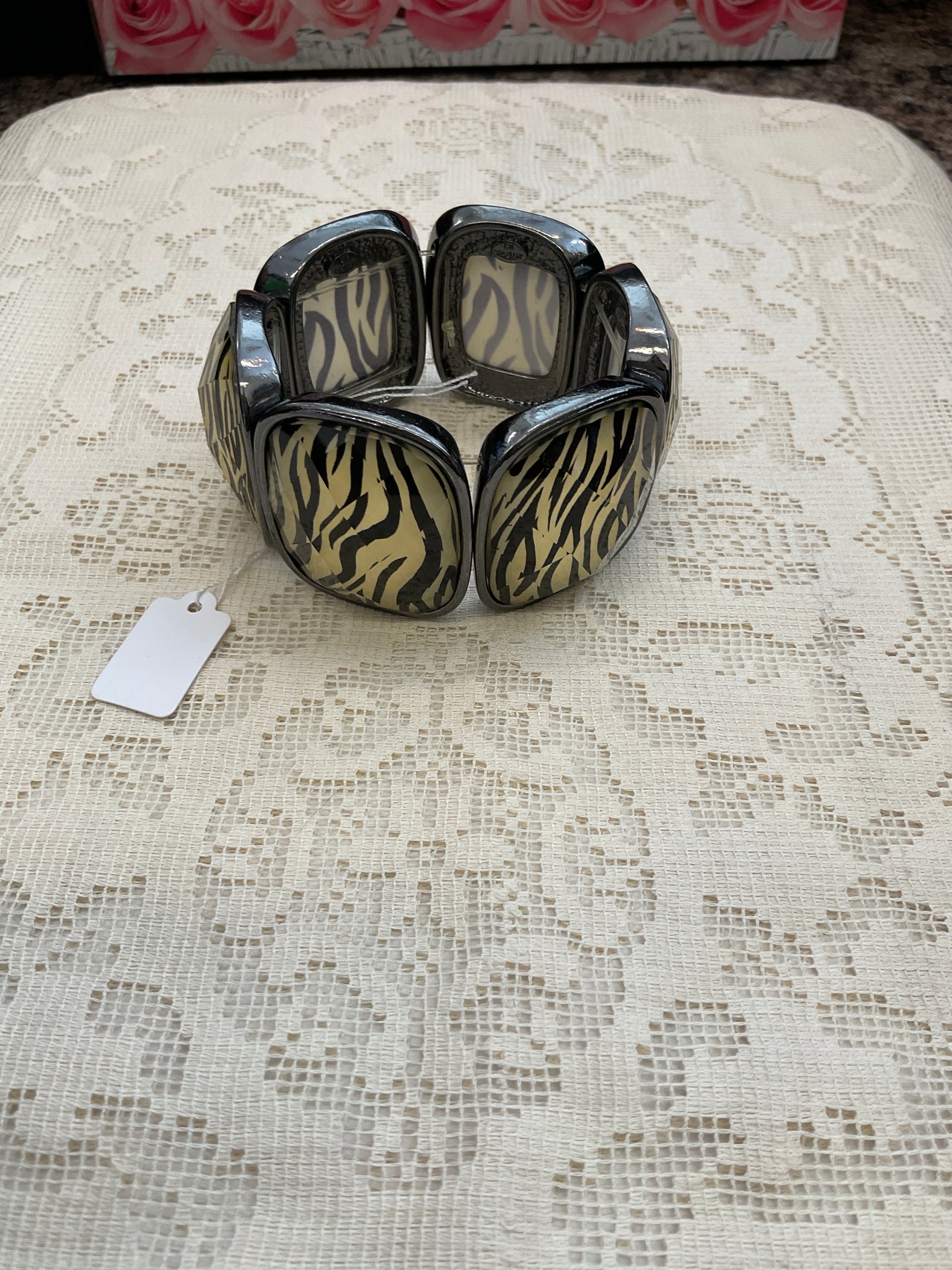Bracelet chunky zebra