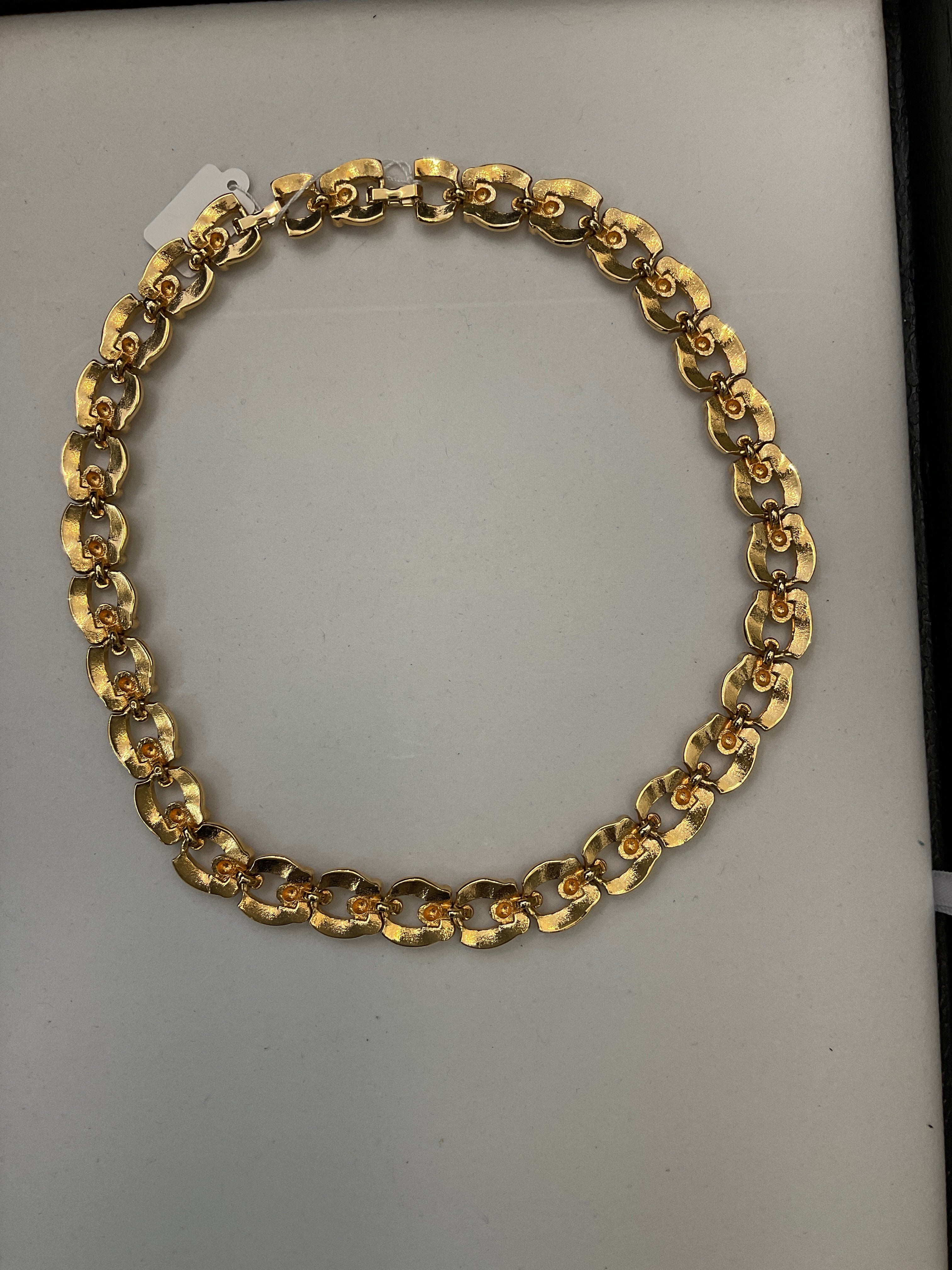 Two toned choker necklace 16”