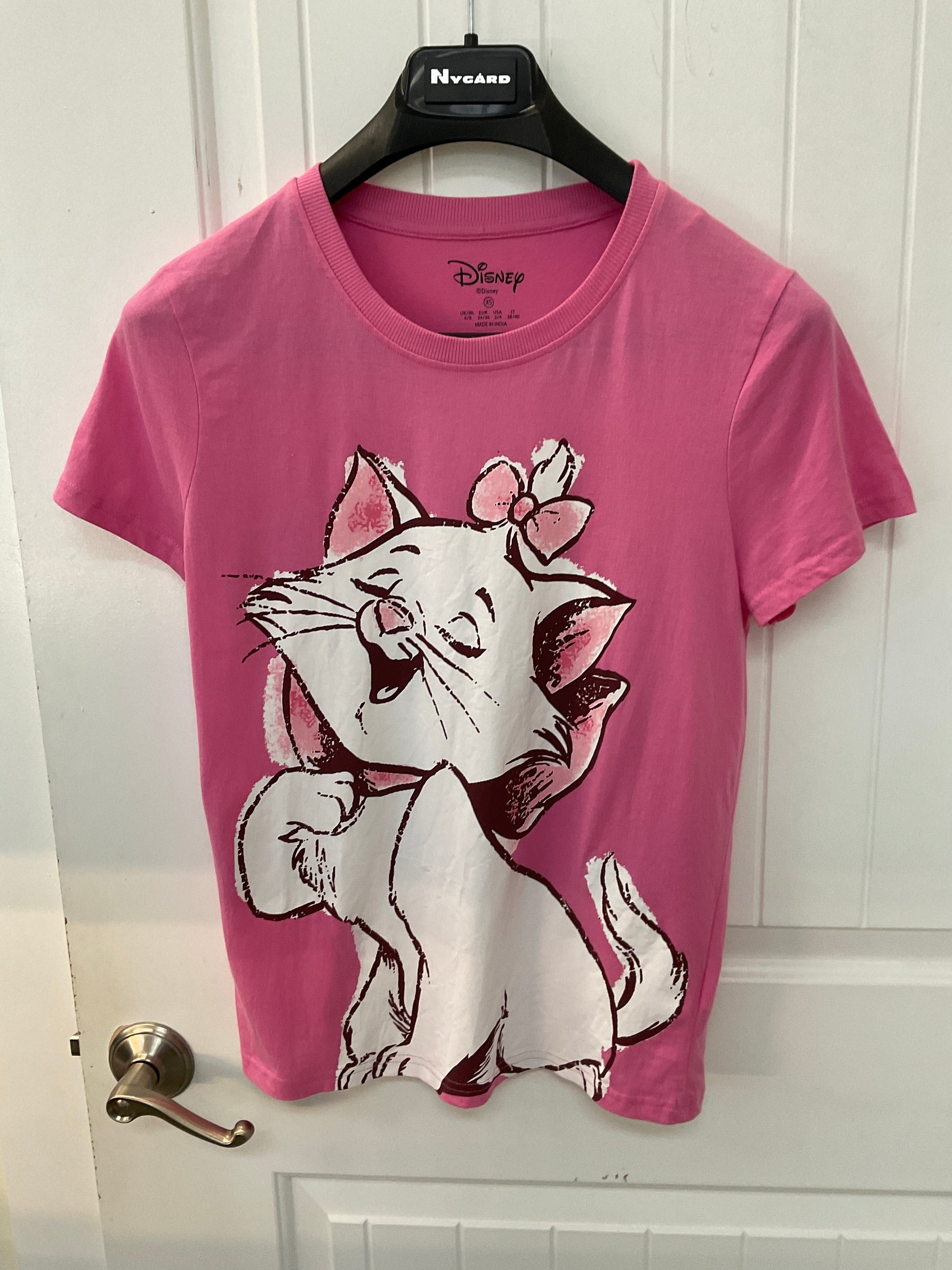 Disney pink aristocrats shirt size XS
