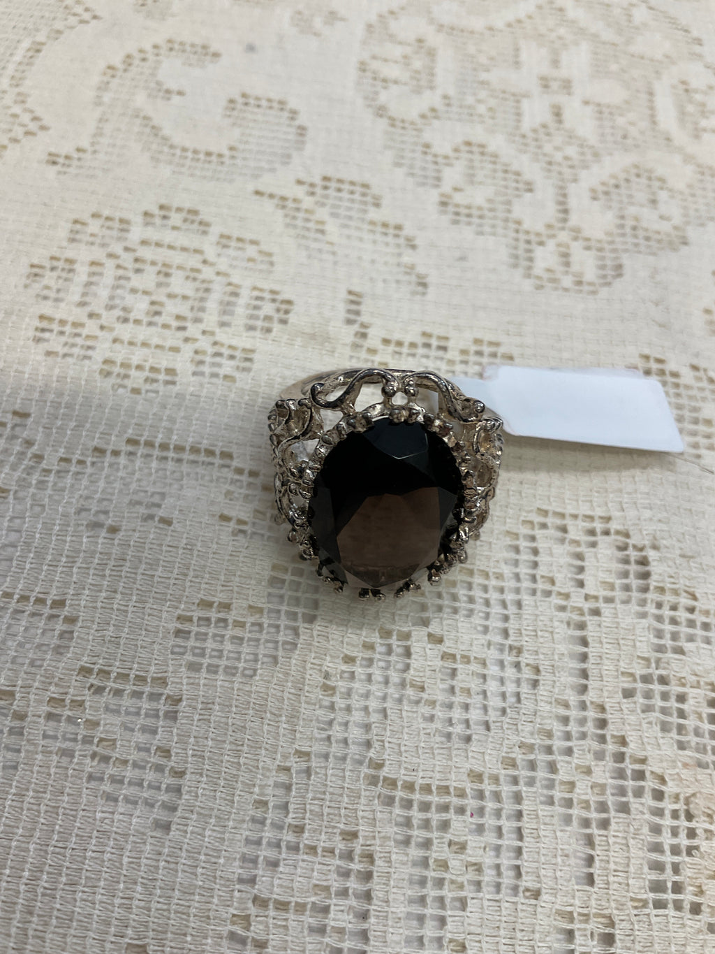Smokey quartz 925 stamped