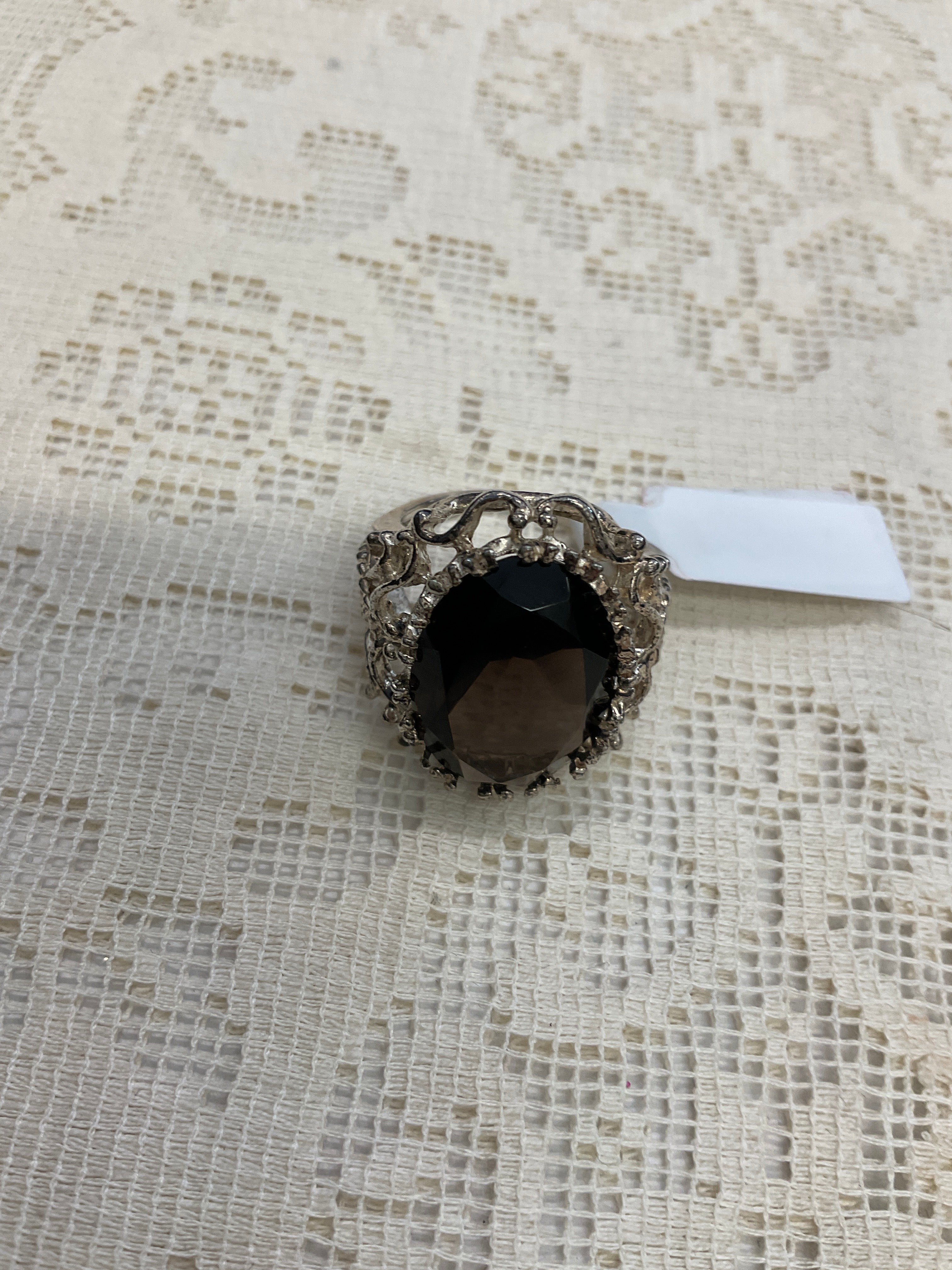 Smokey quartz 925 stamped