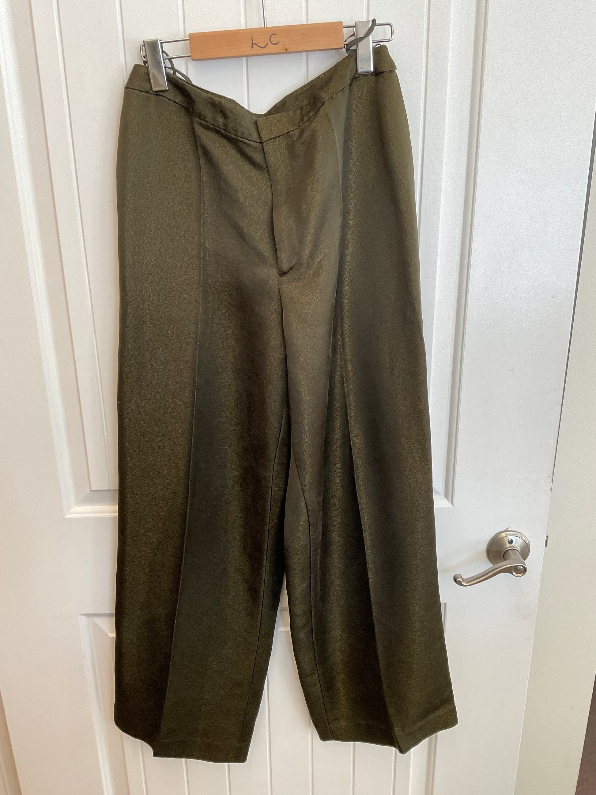 Green slacks