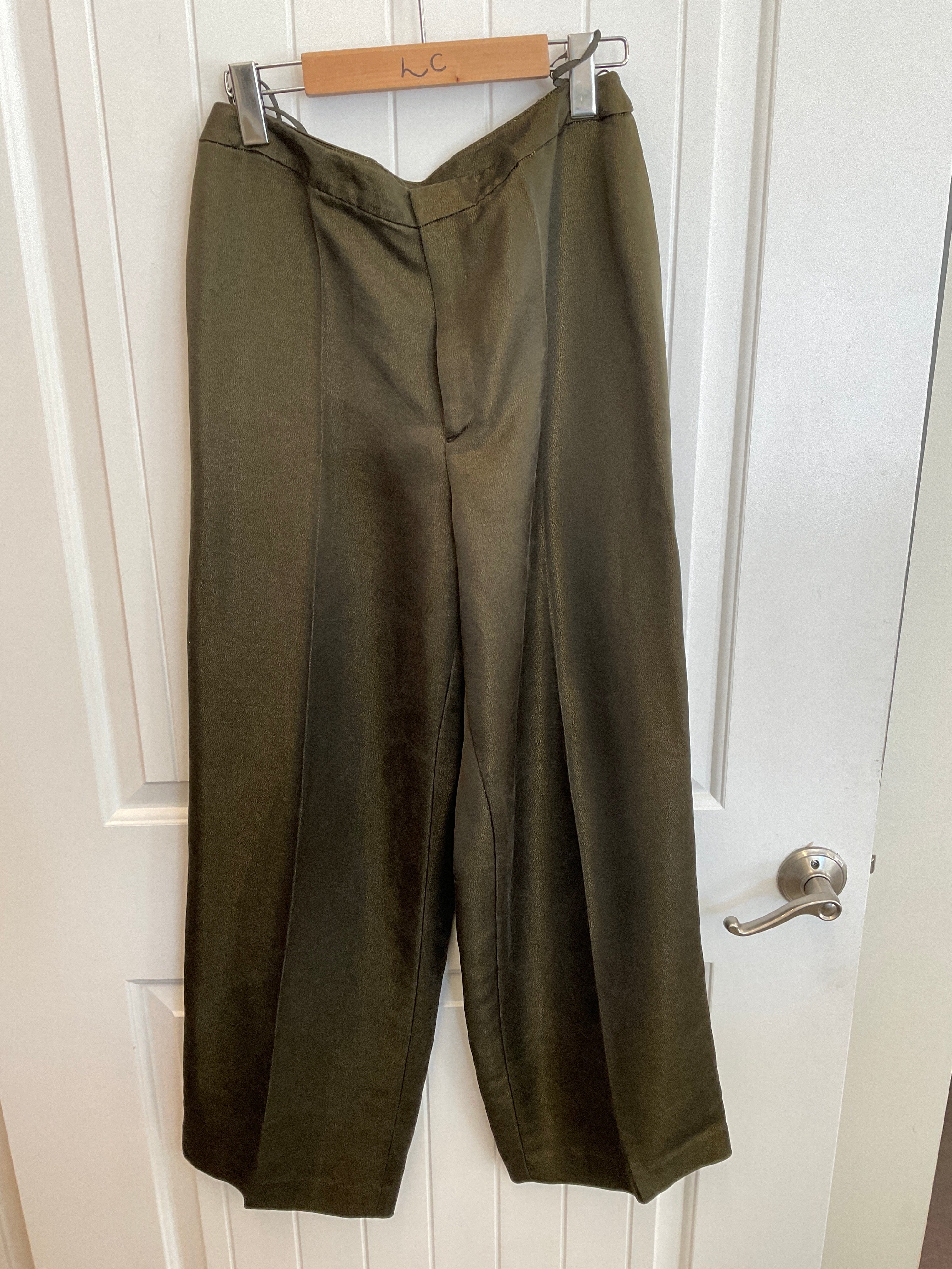 Green slacks