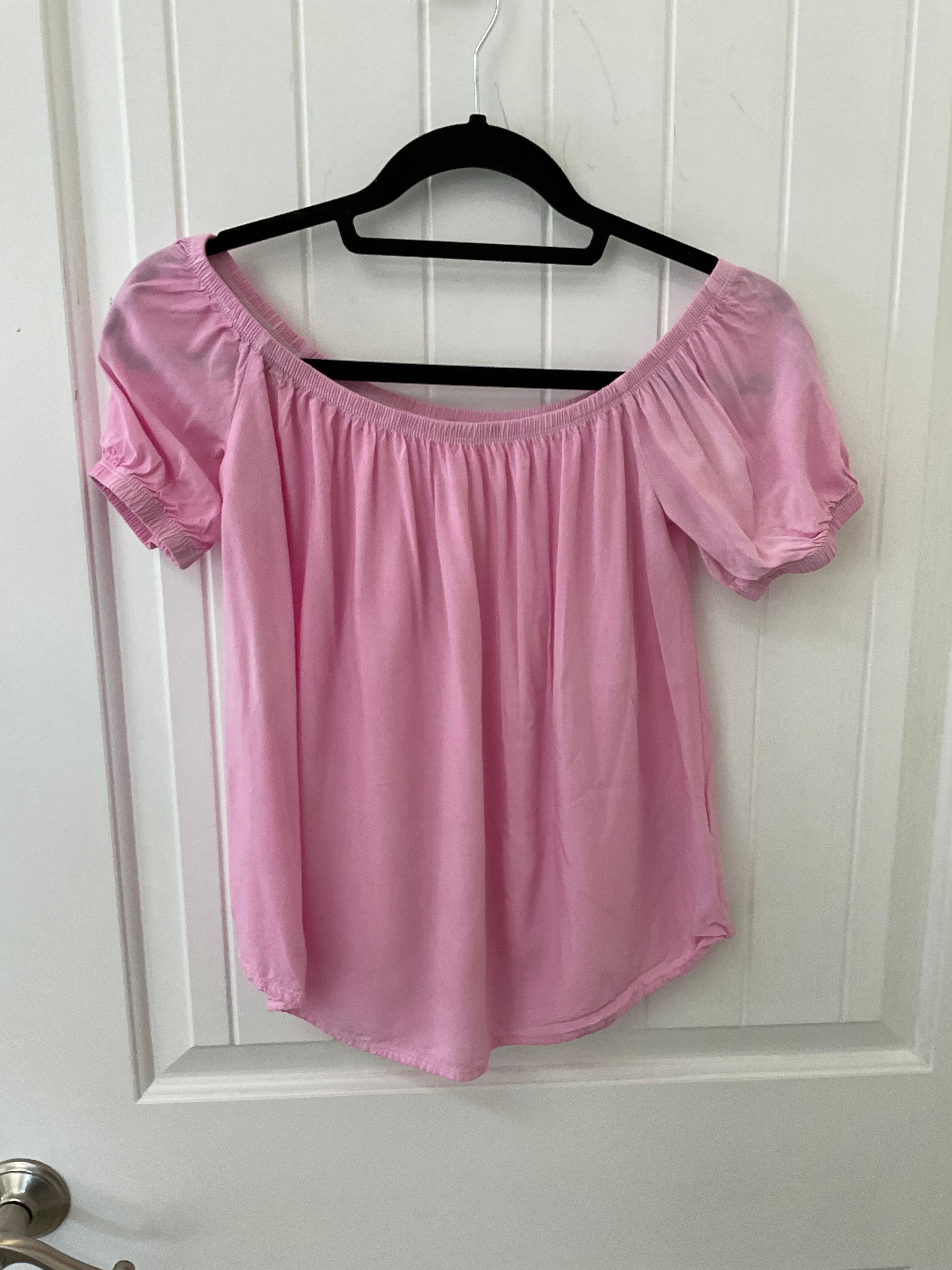 Pink babydoll top