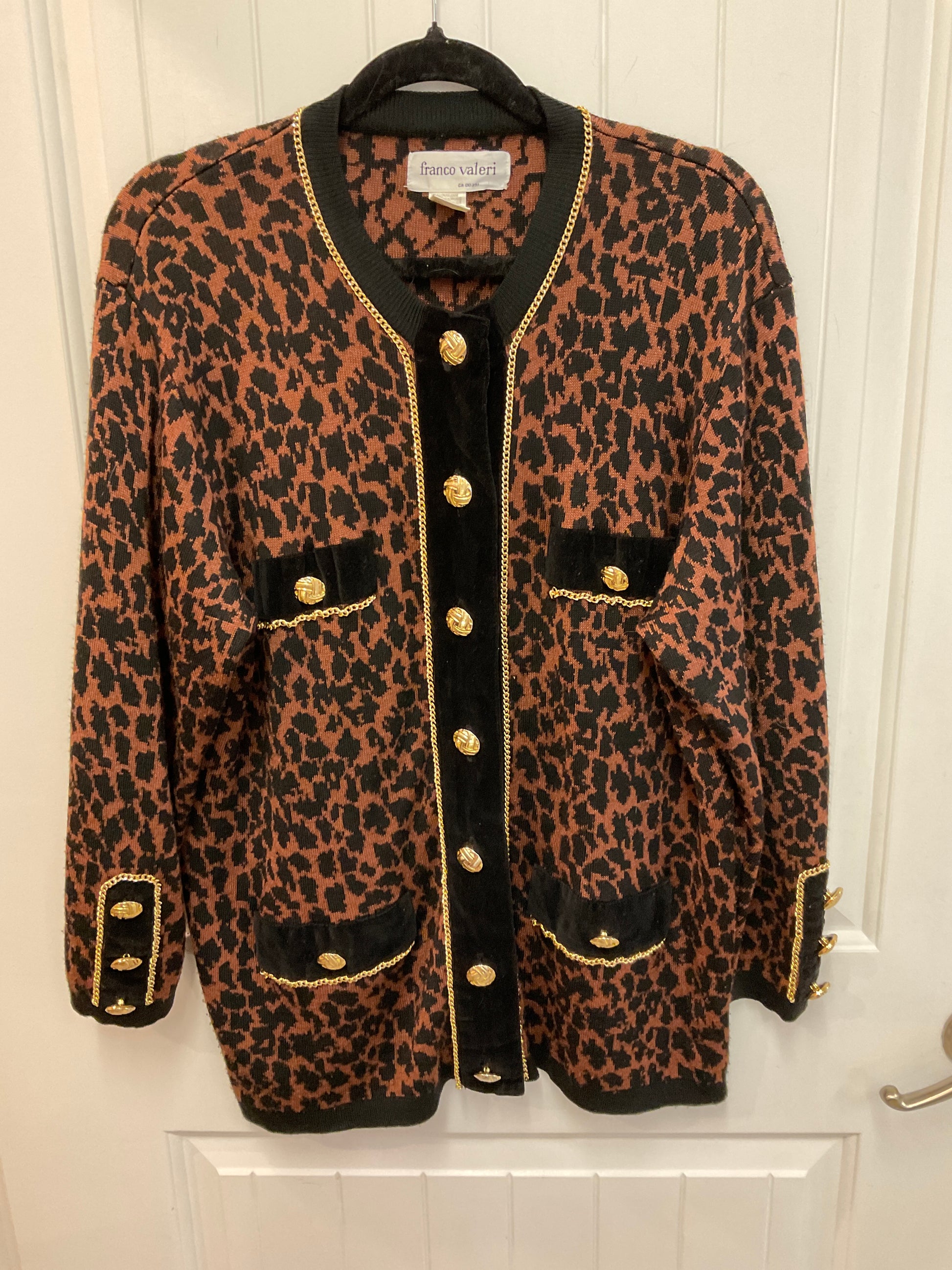 Franco valeri sweater size large