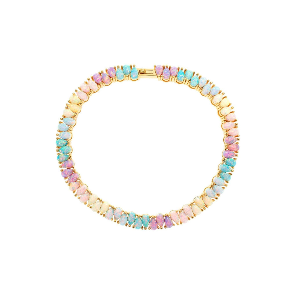 Dancing Opal Dreams Tennis Bracelet: 7''