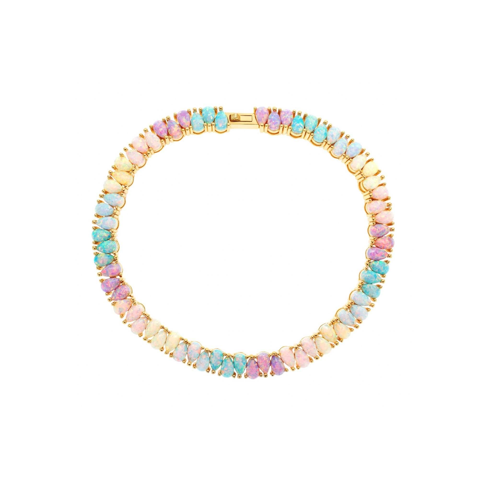 Dancing Opal Dreams Tennis Bracelet: 7''