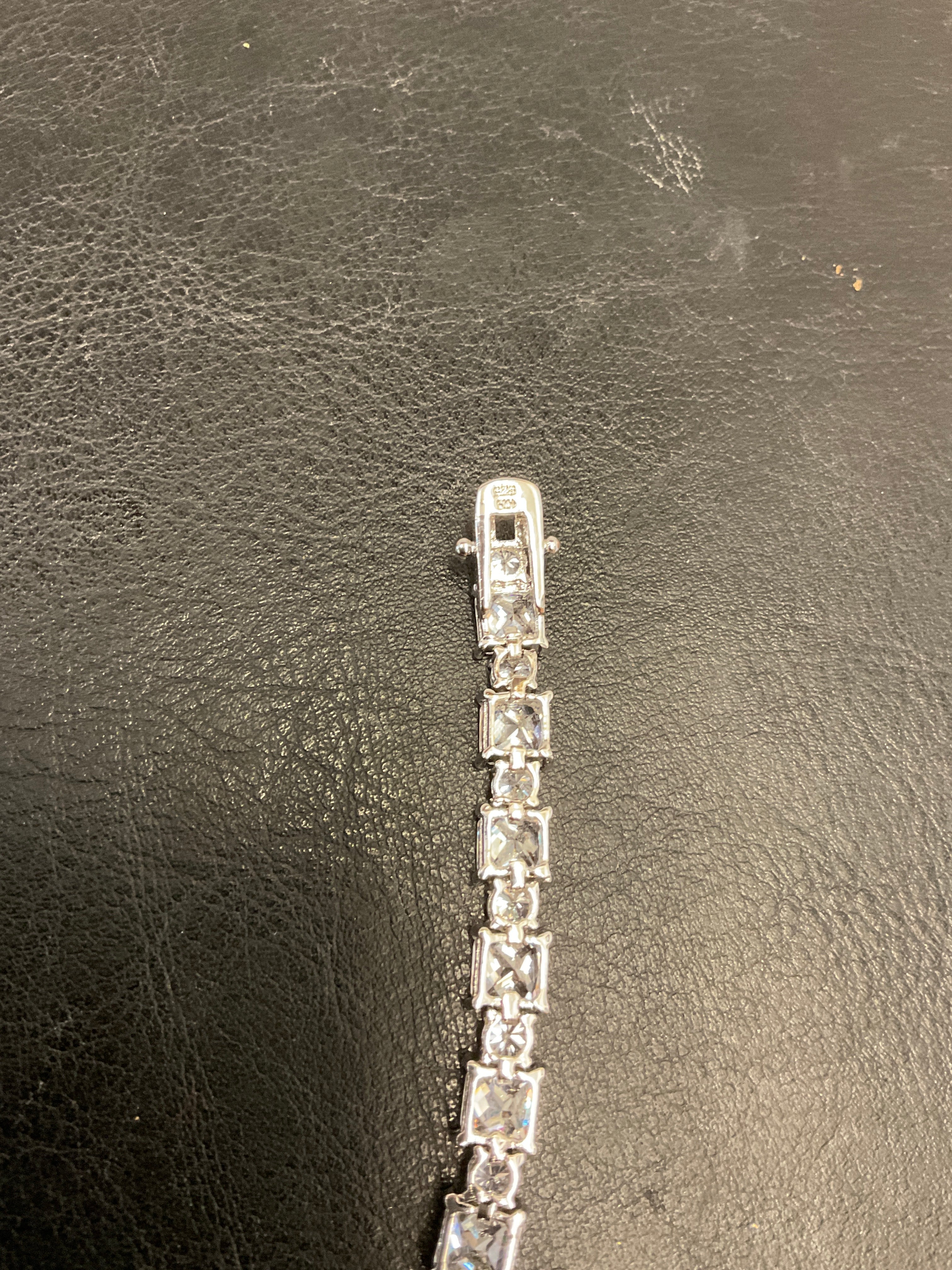 Vintage silver 925 Swarovski bracelet