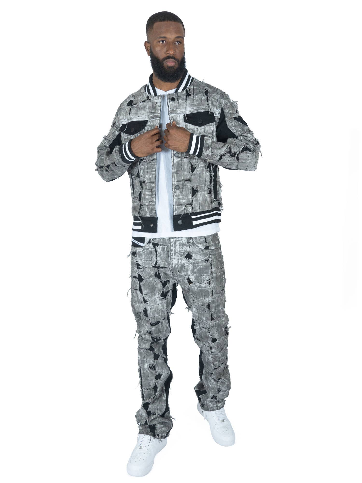 M1022 Positano Jacket - Black: BLACK / 6XB