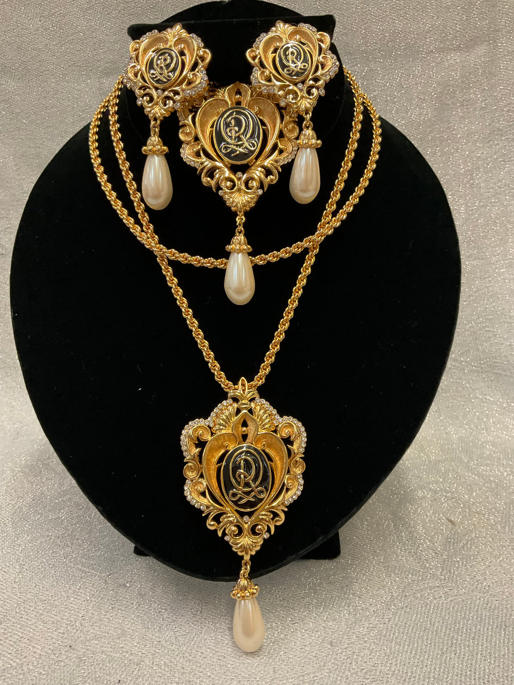 Vintage Oscar De La Renta 3 piece set