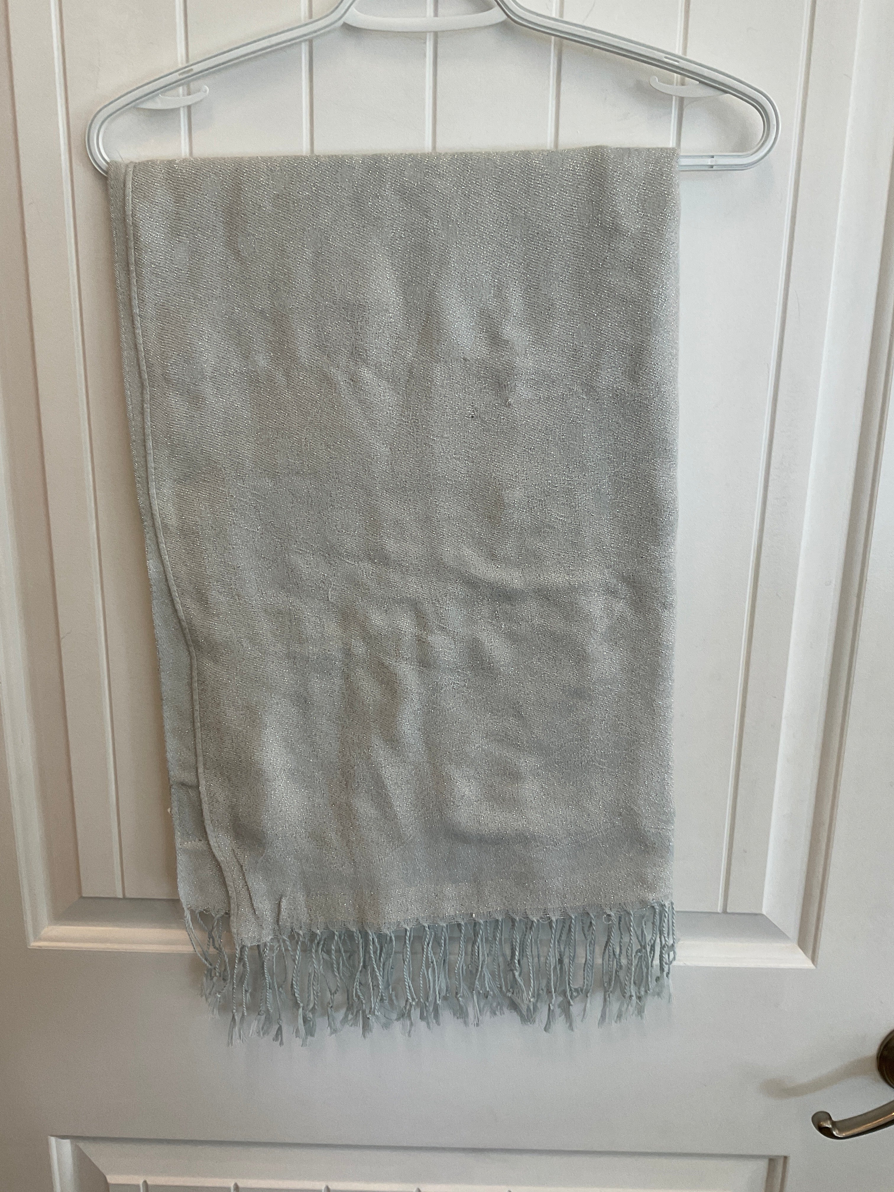 Silver scarf