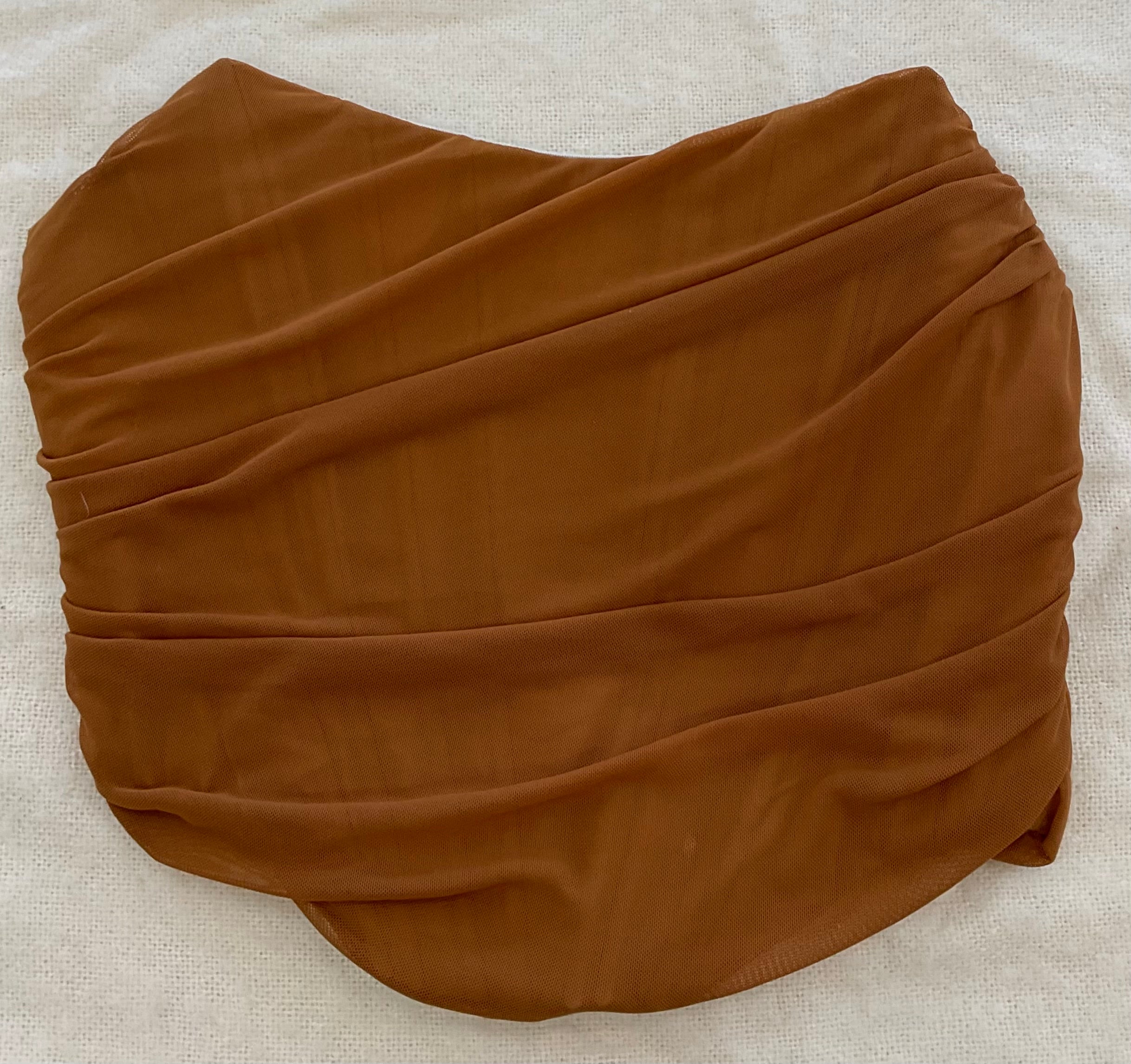 Rusty orange corset