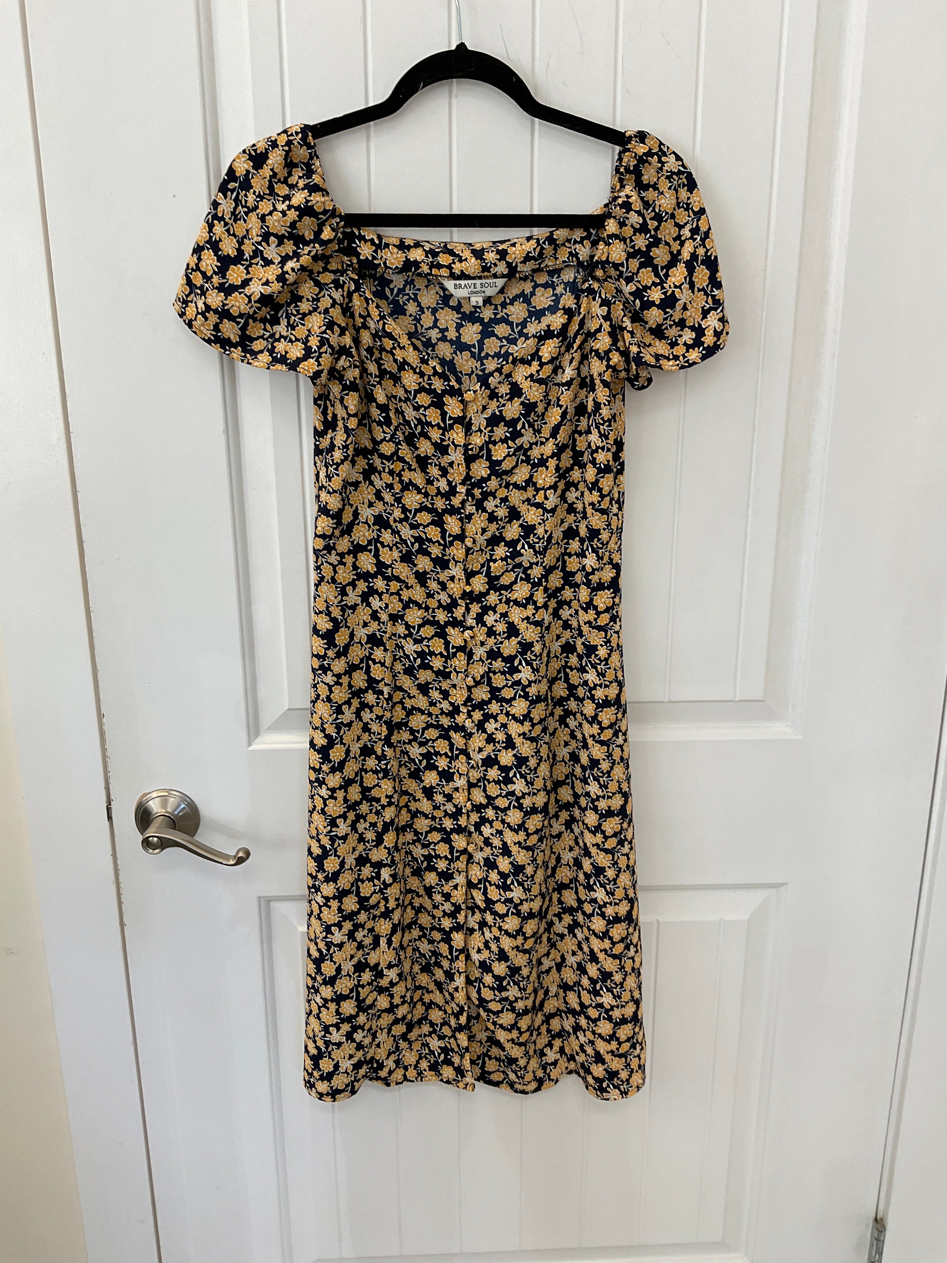 Brave Soul London Floral Dress Size small