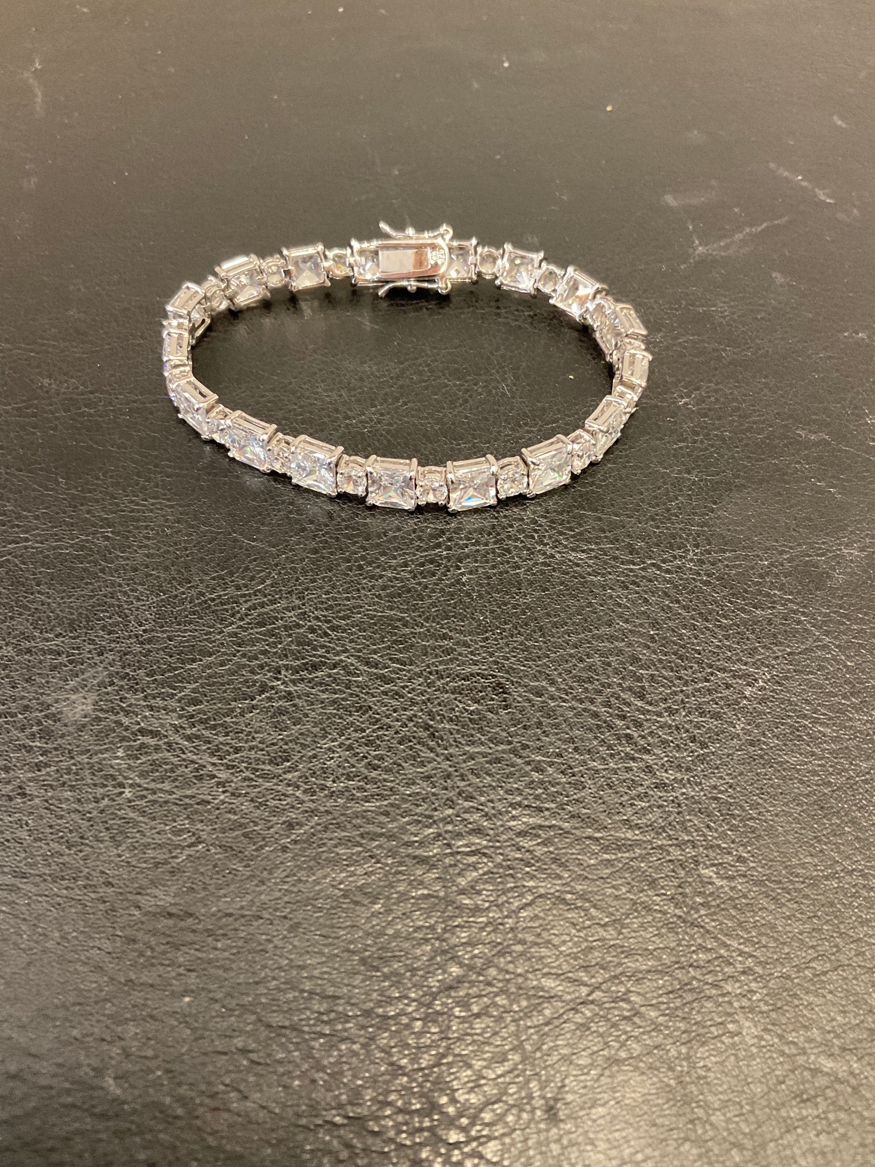 Vintage silver 925 Swarovski bracelet