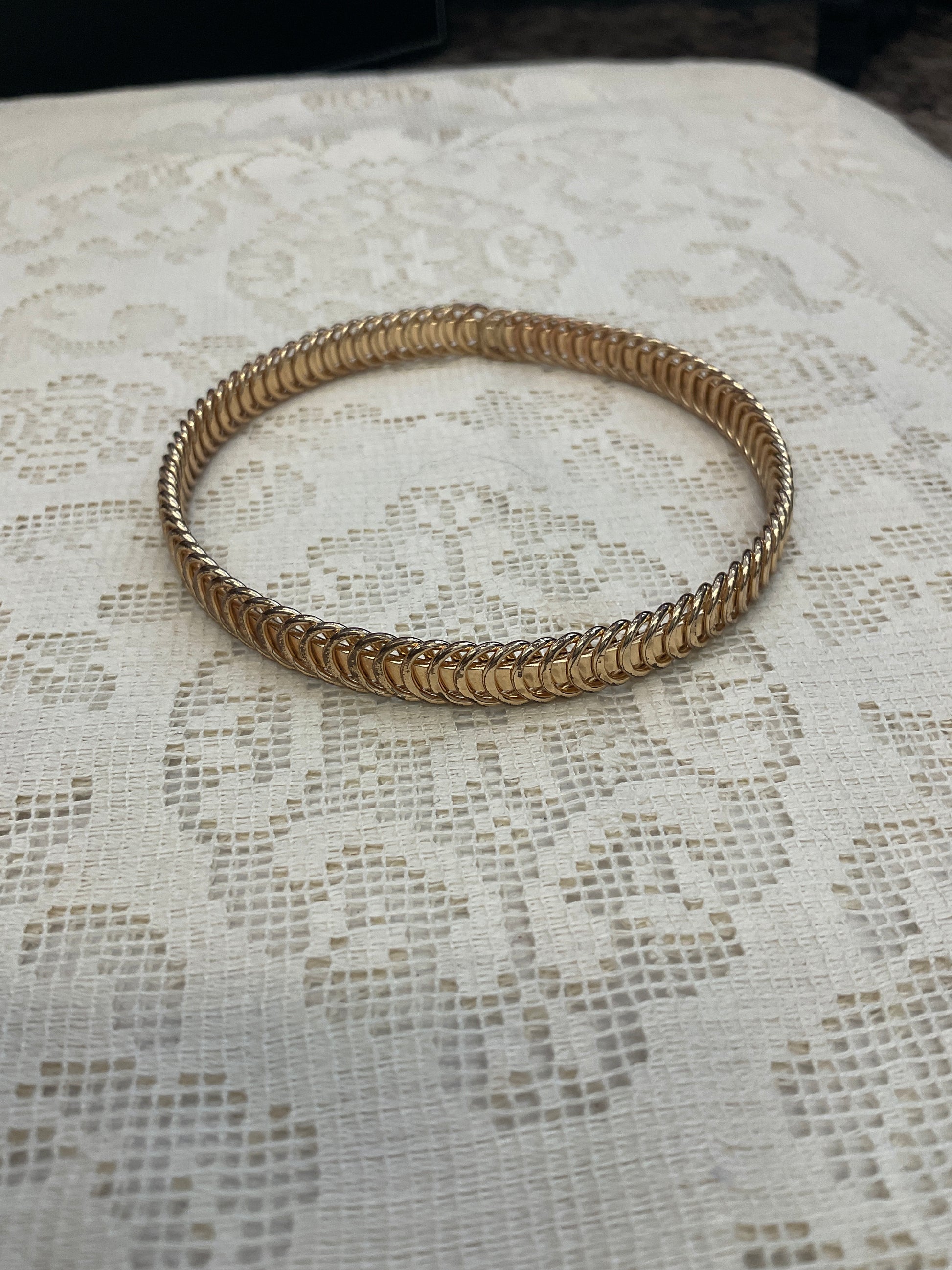 Gold bangle
