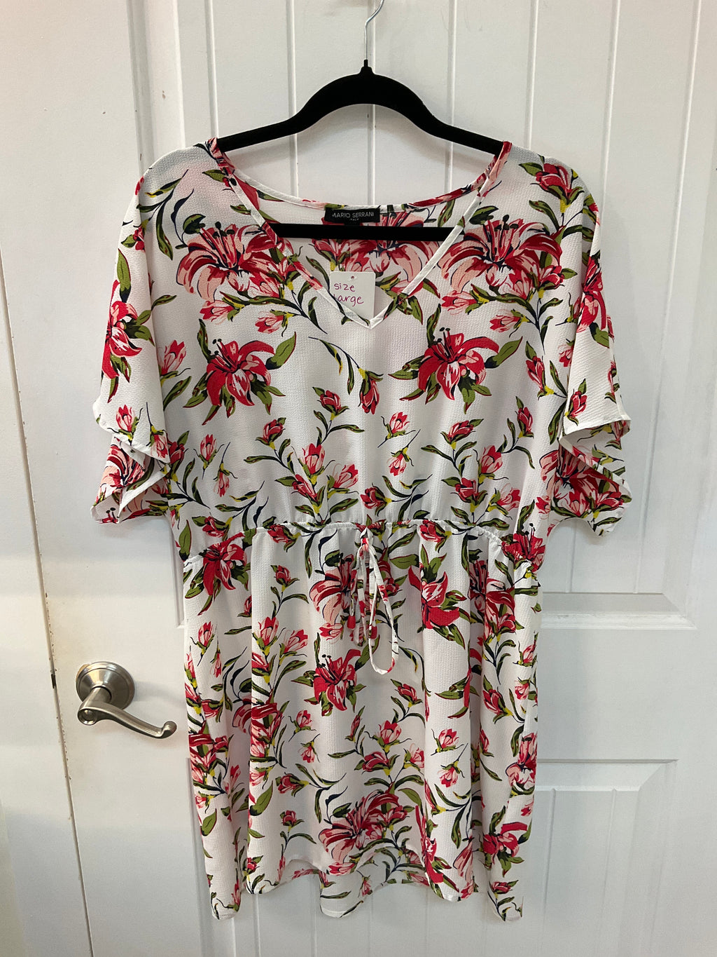 Mario Serrani Italy size large floral dress