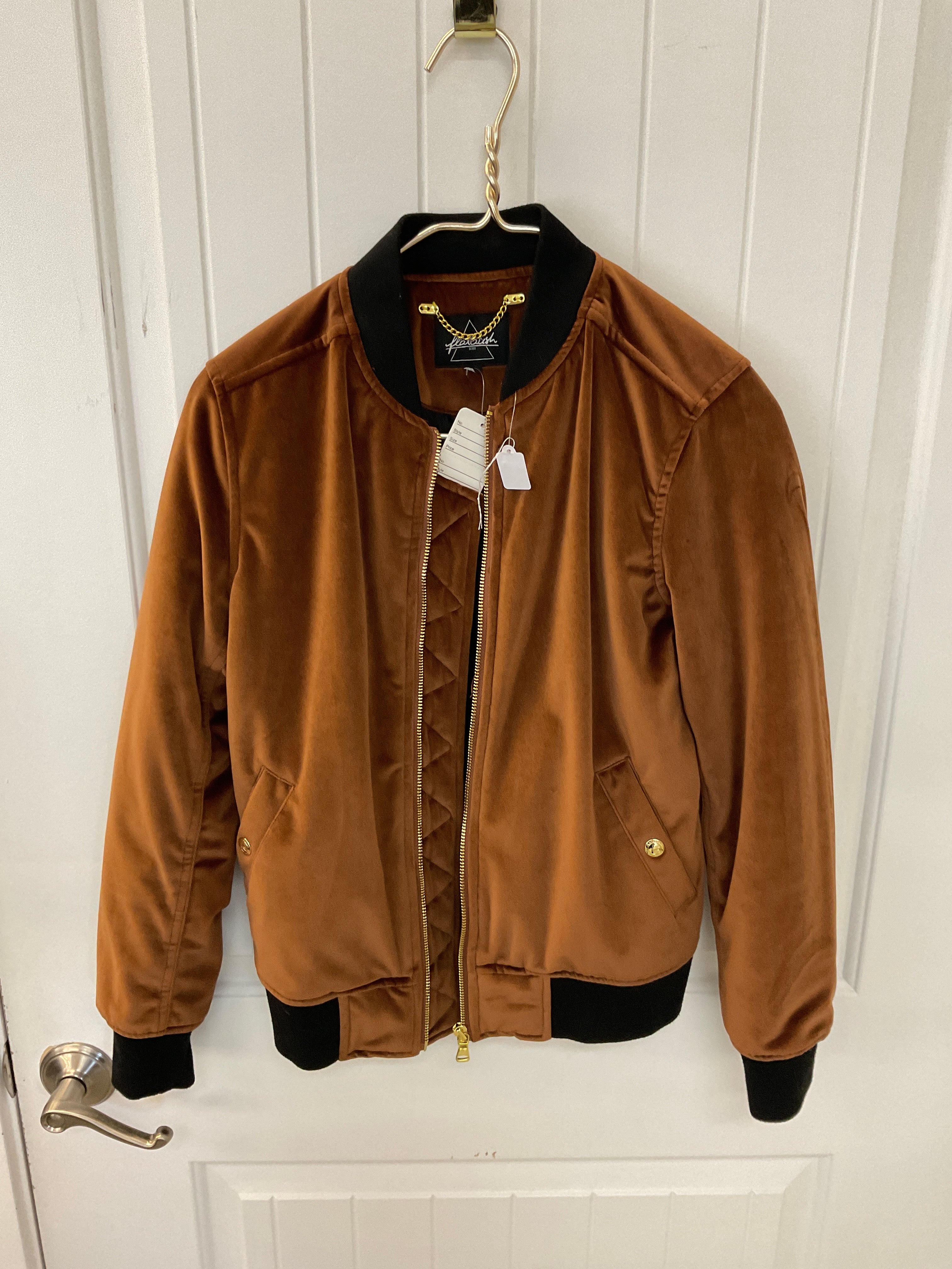 Flatbush Velour bomber