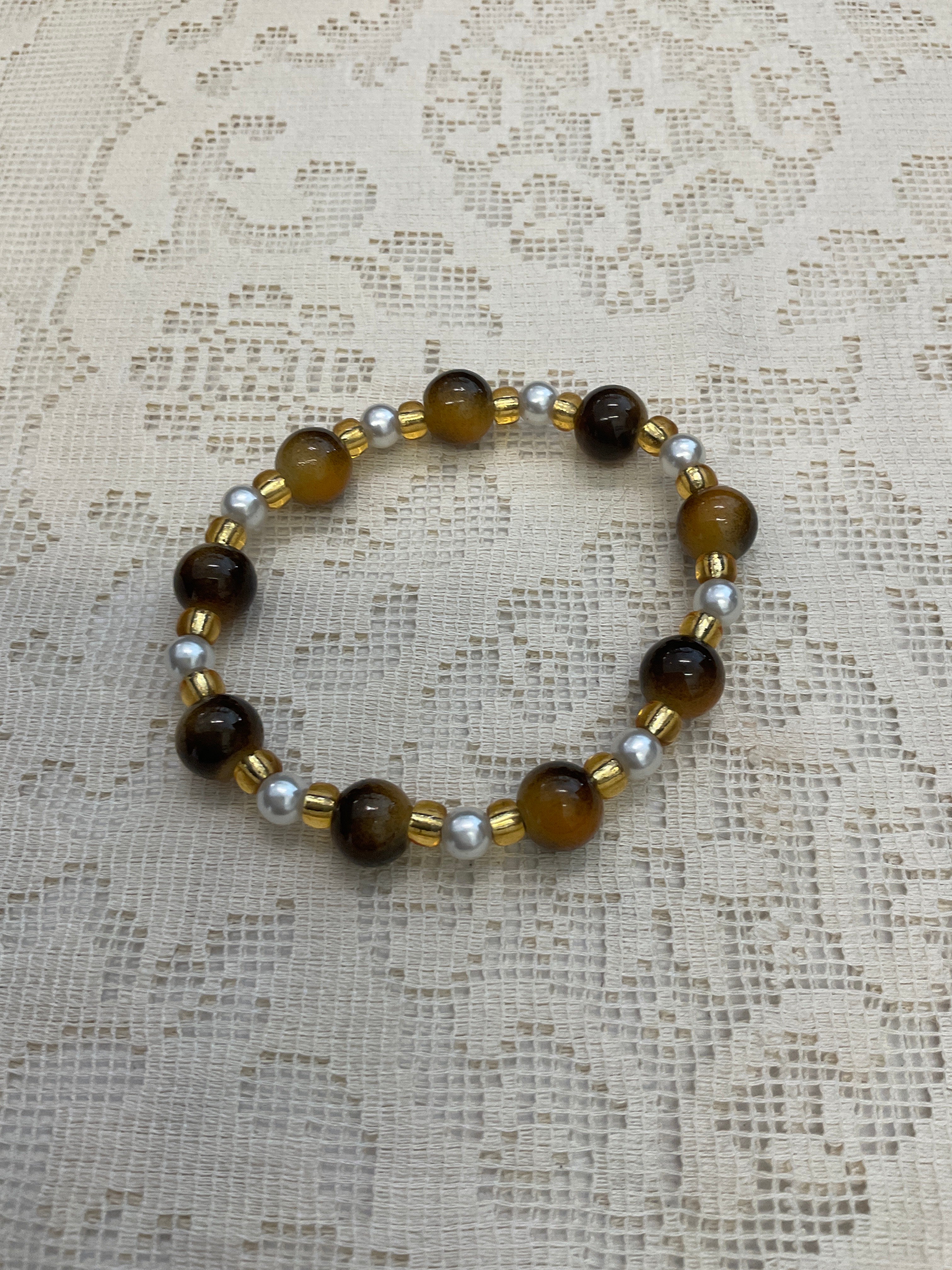 Beaded bracelet stretchy