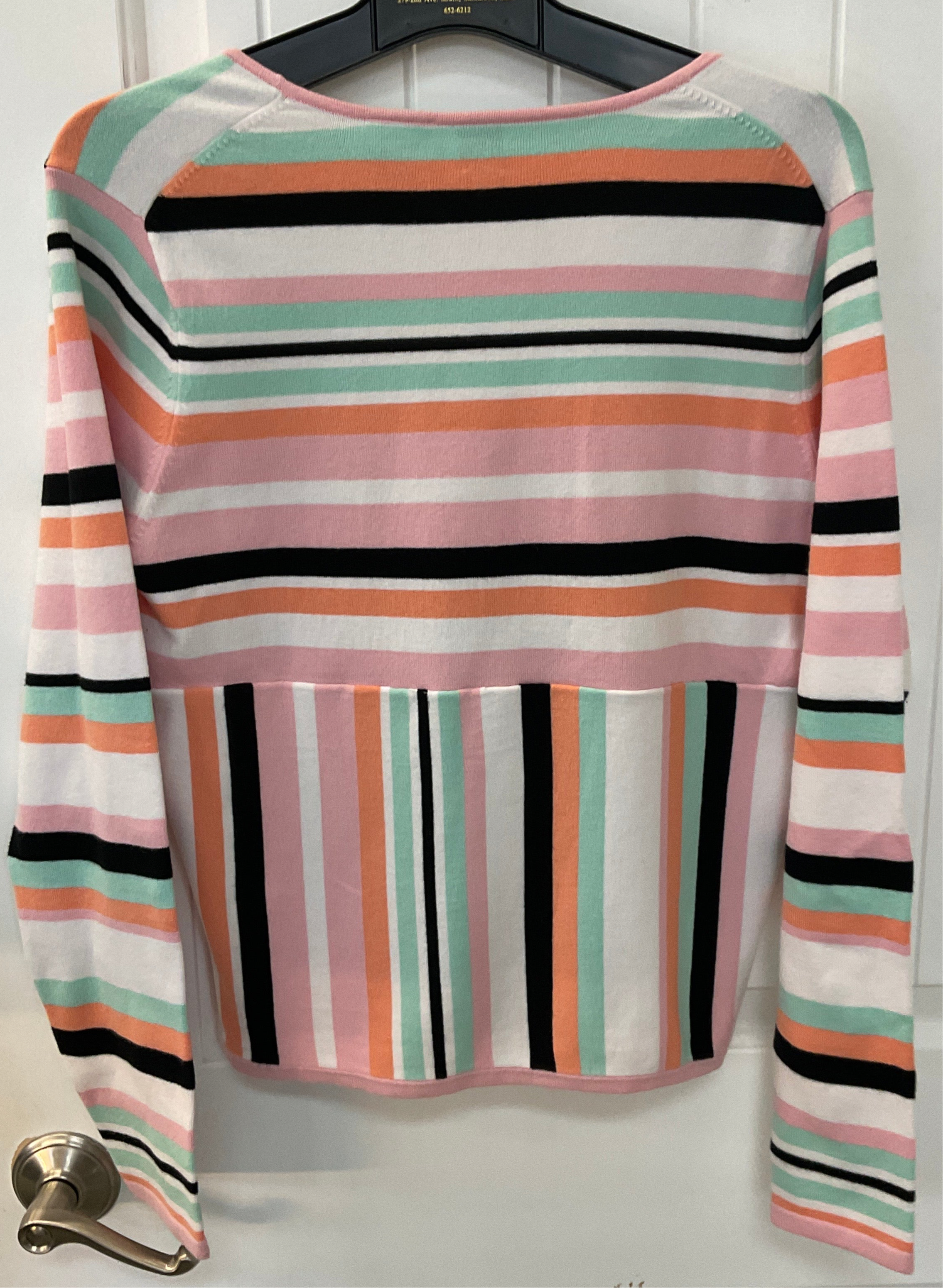 Shuishu top size large pattern colour block