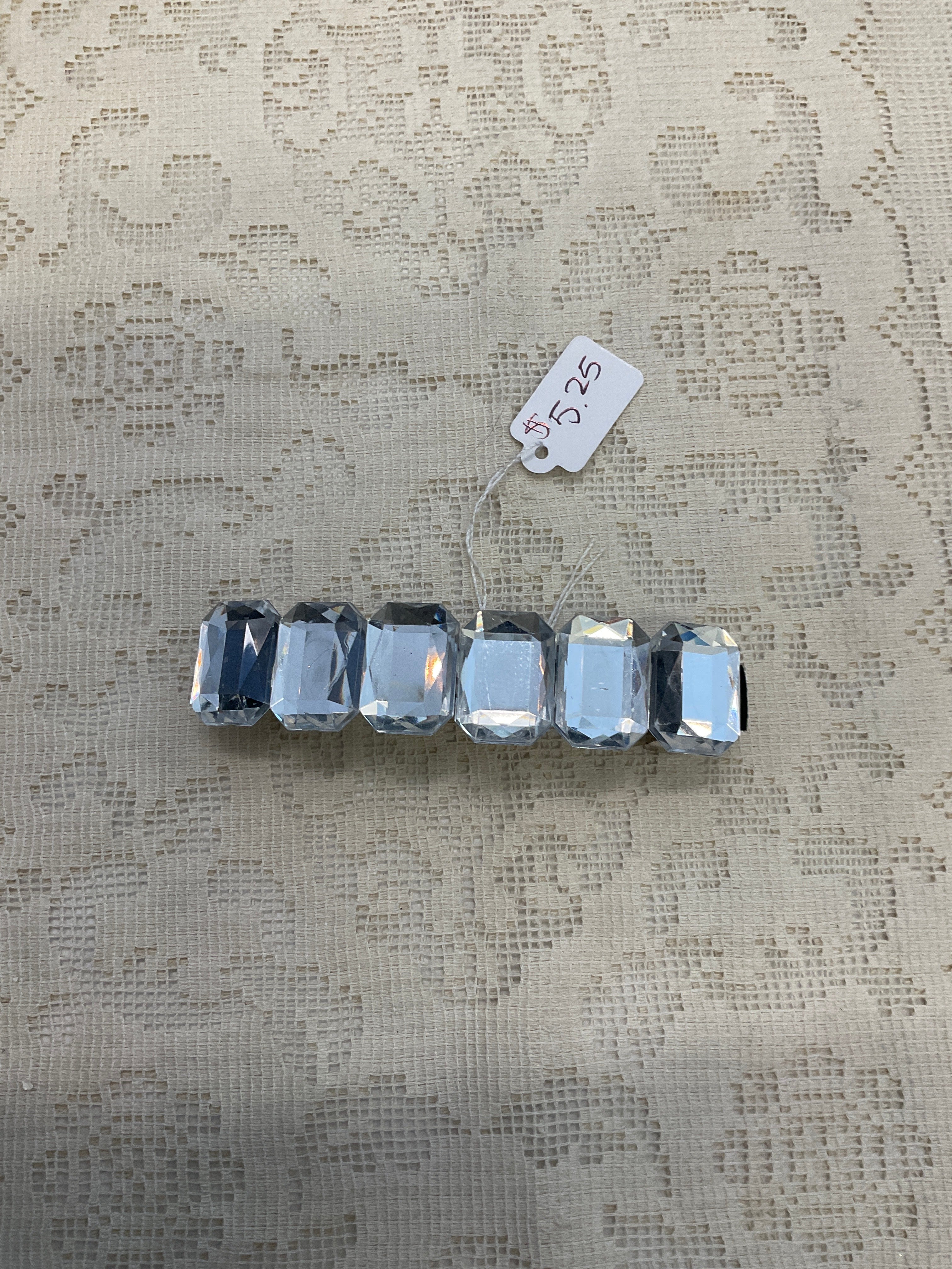Rhinestone hair clip