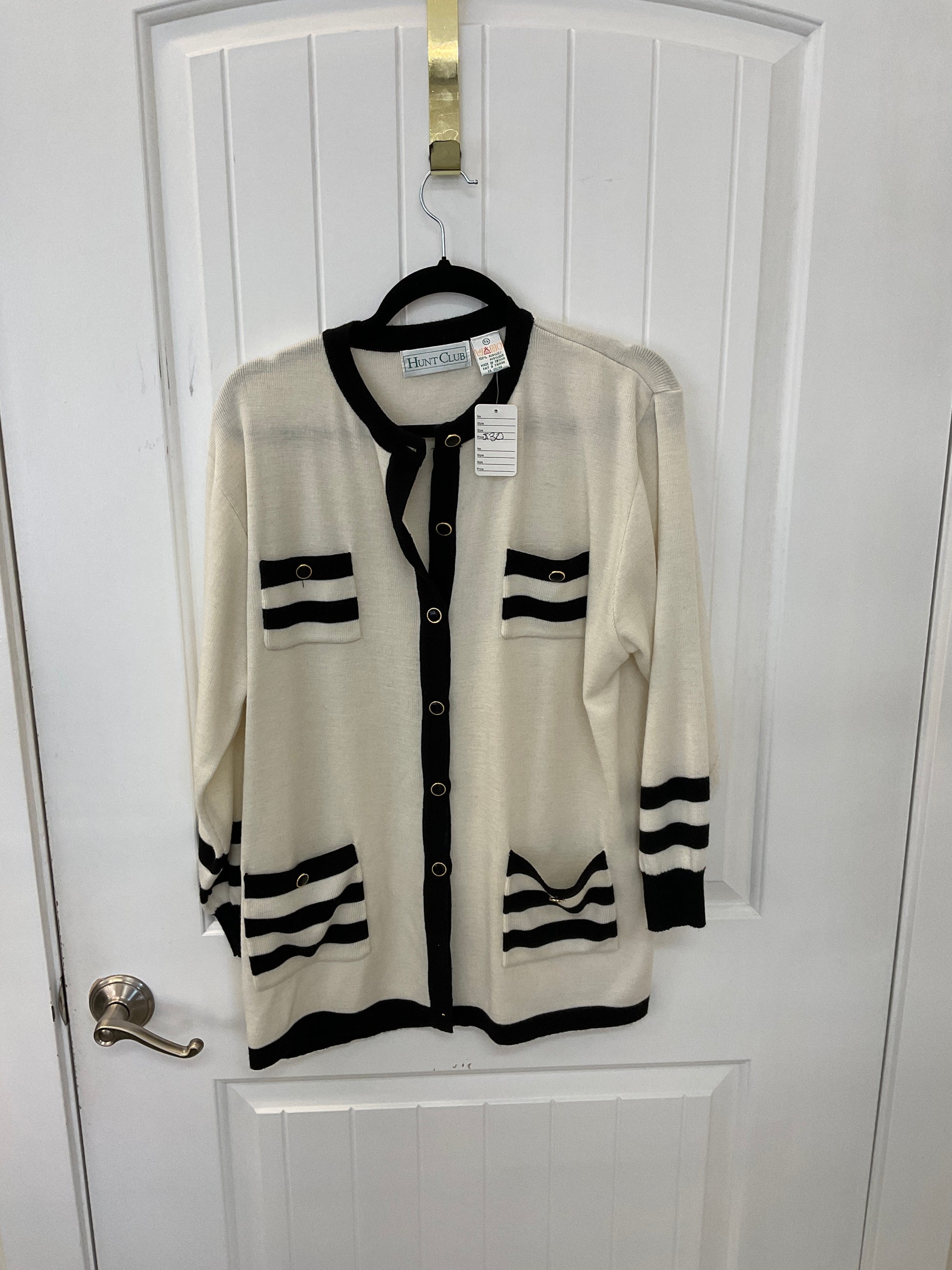 Beige Hunt Club Cardigan
