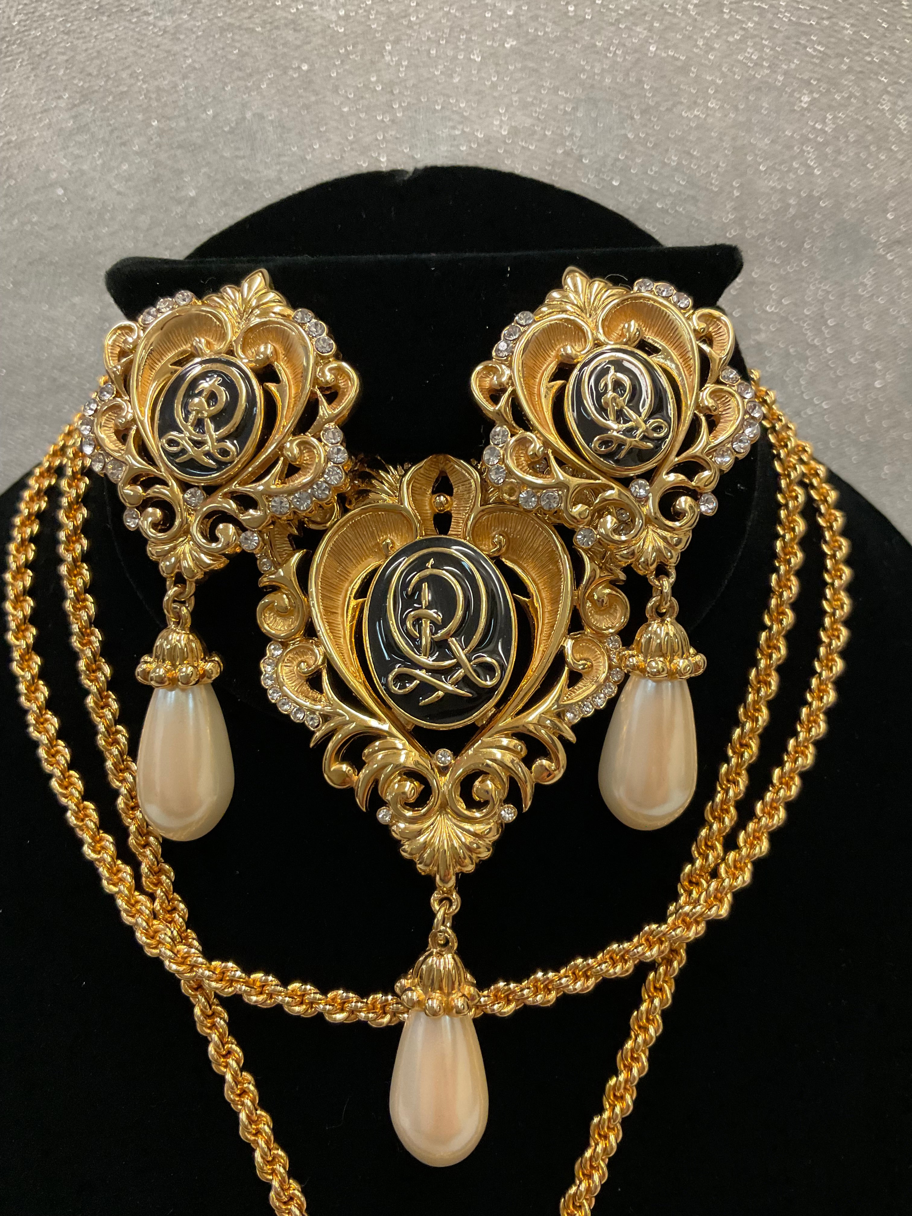 Vintage Oscar De La Renta 3 piece set