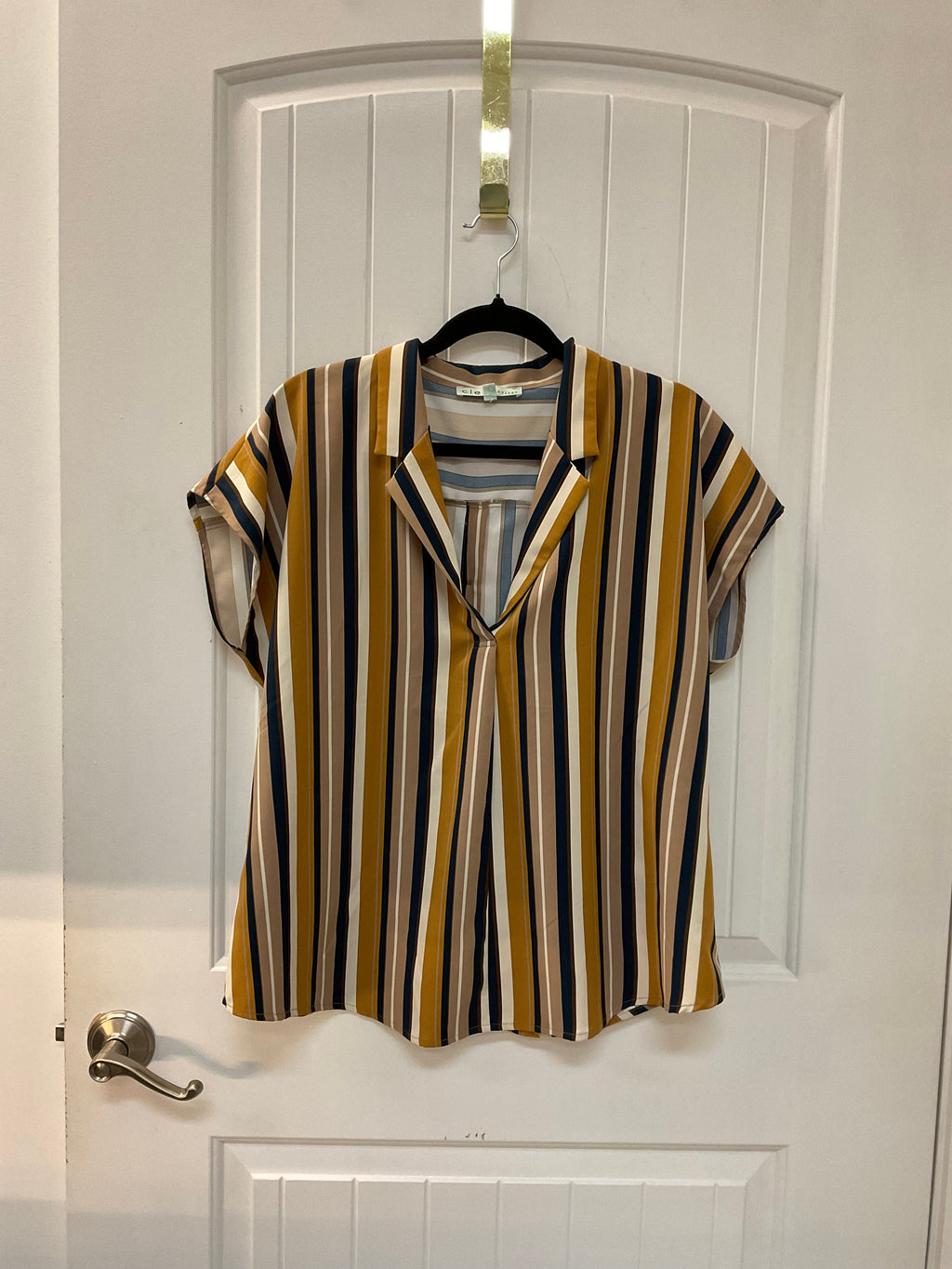 Cleo Striped Blouse
