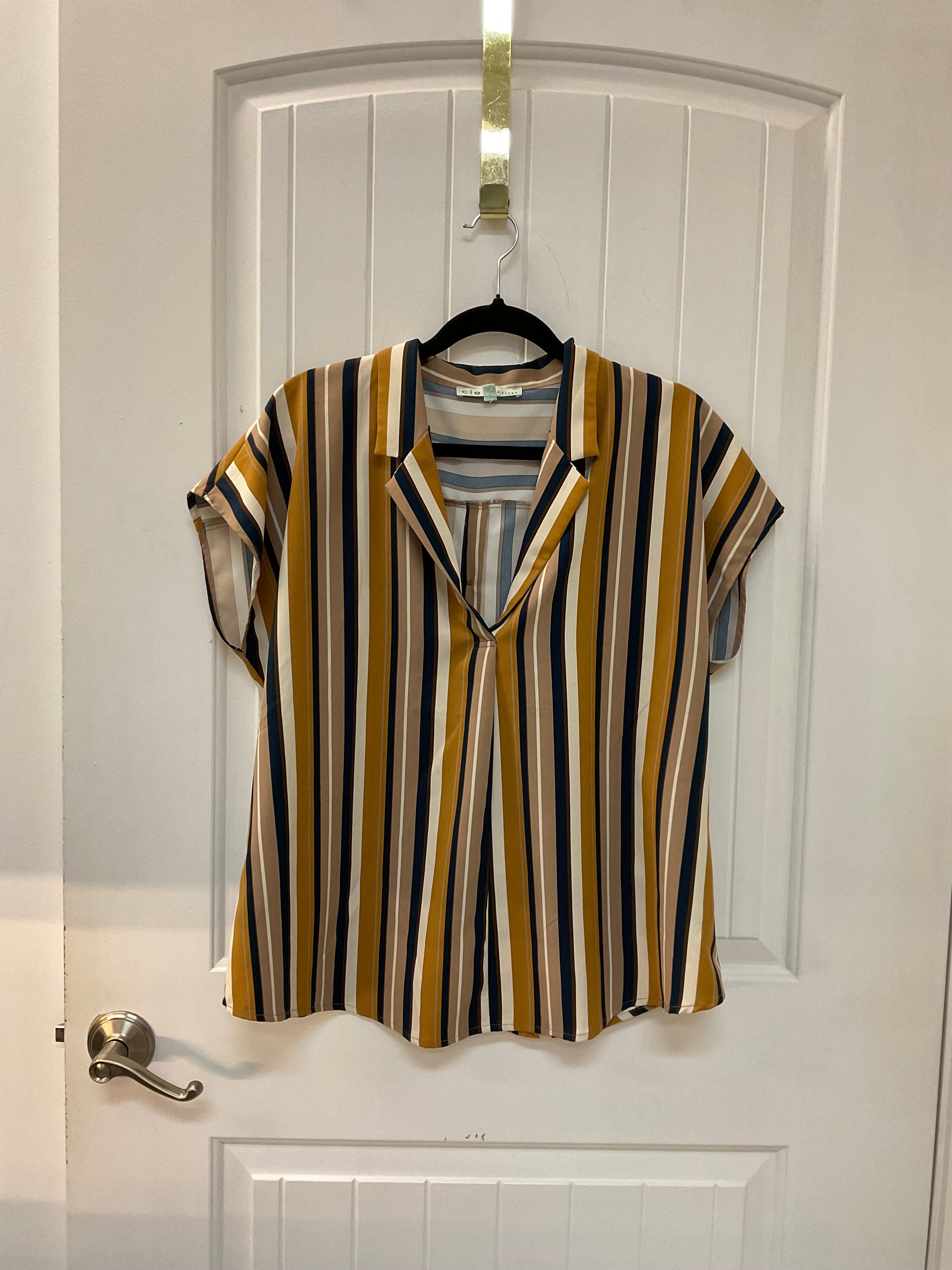 Cleo Striped Blouse