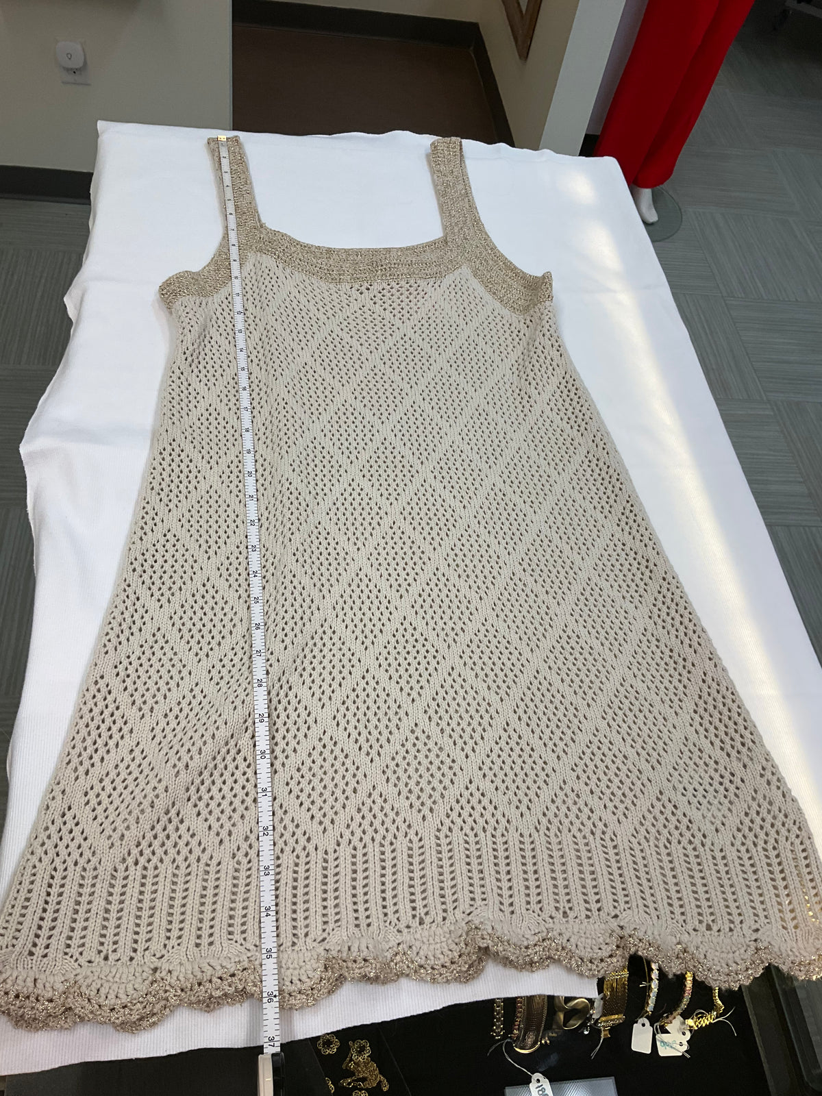 Venus crochet Dress beach cover up size large