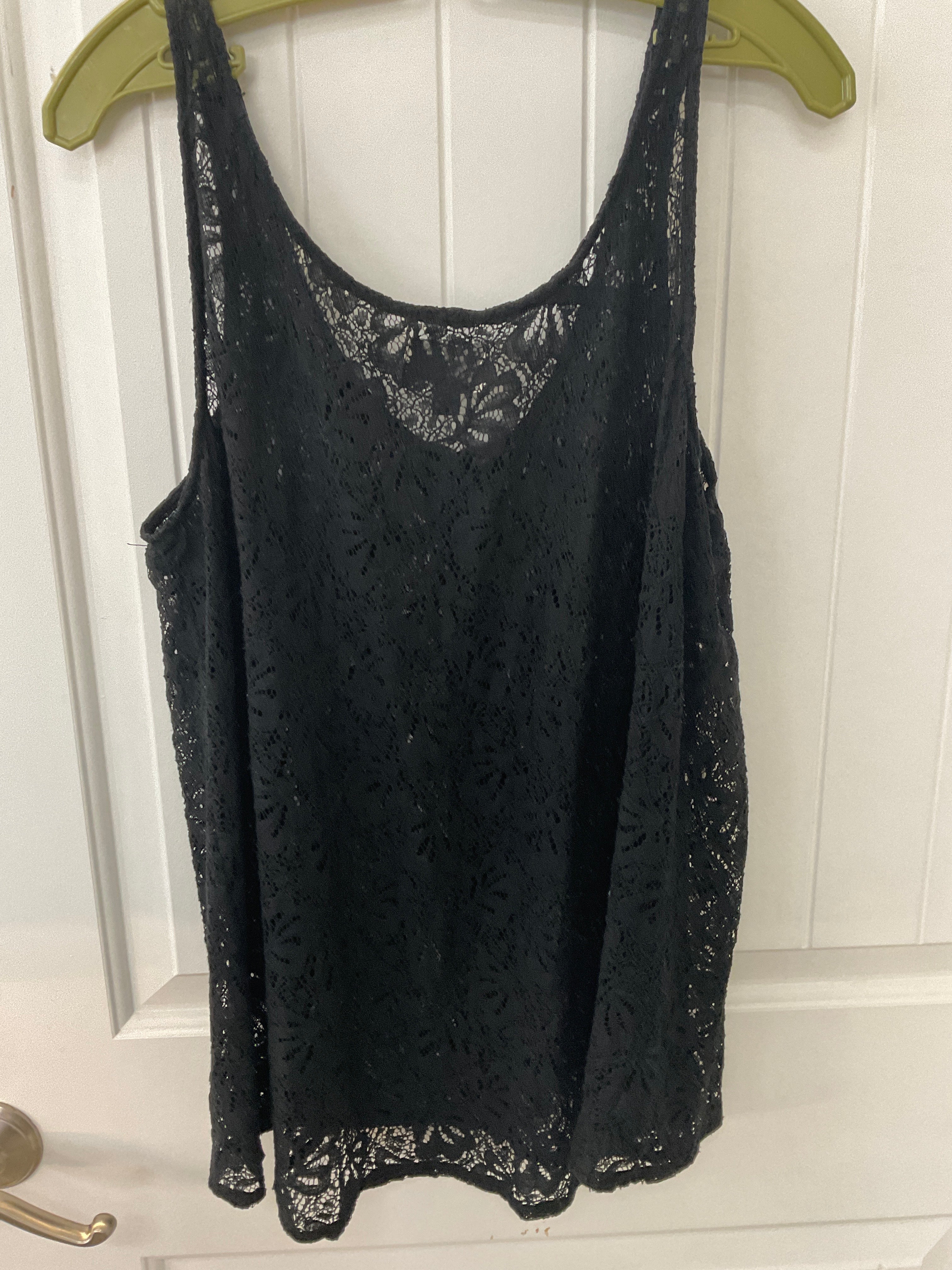 Volcom crochet top size 14 large