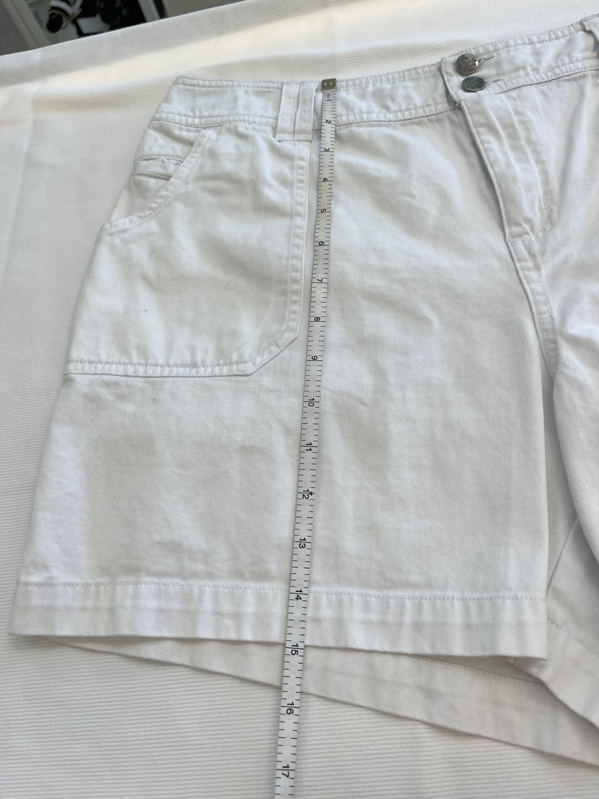 White Shorts