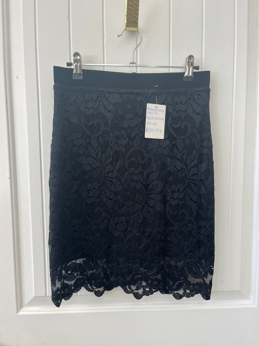 Black Lace Skirt
