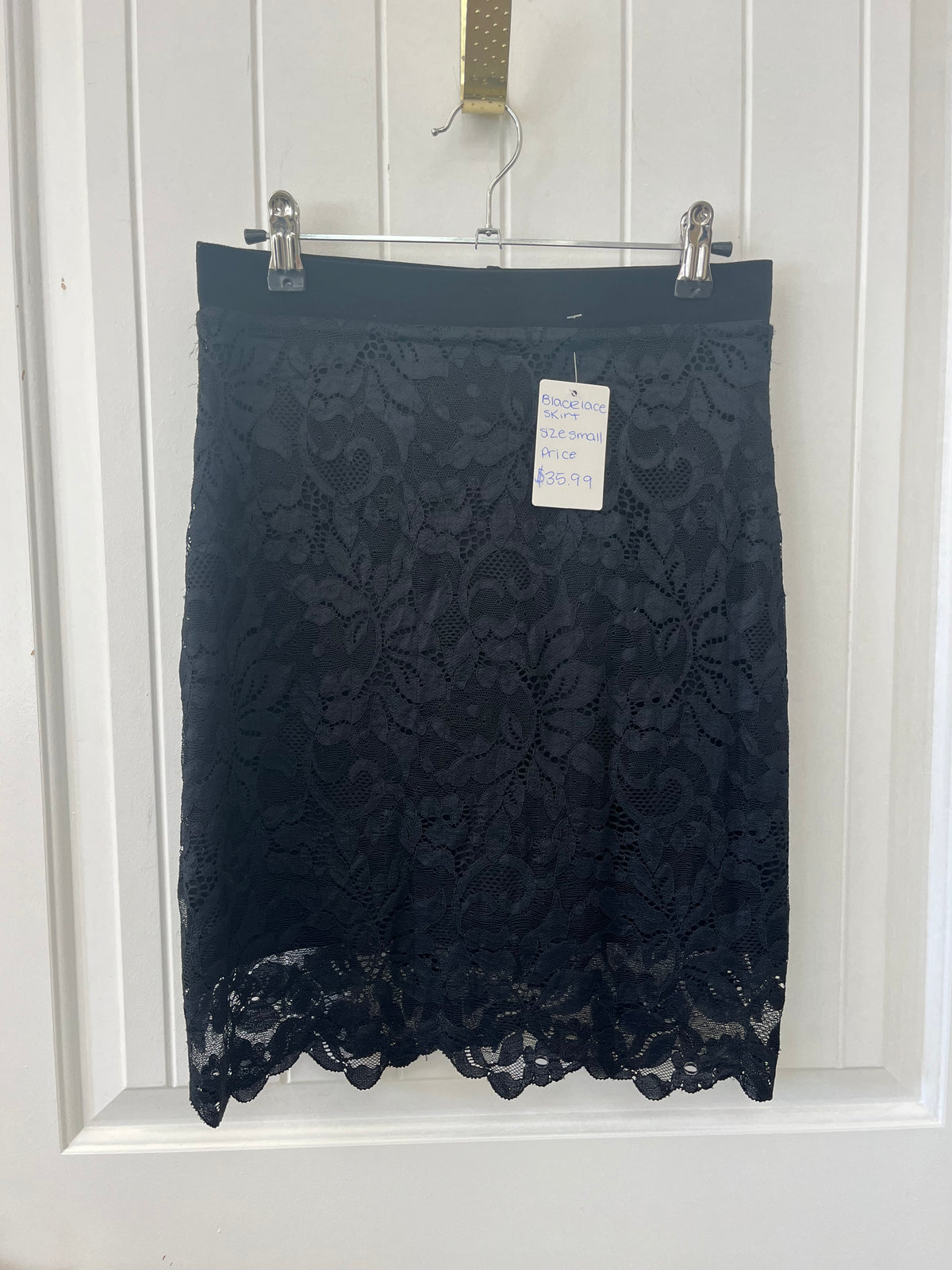 Black Lace Skirt