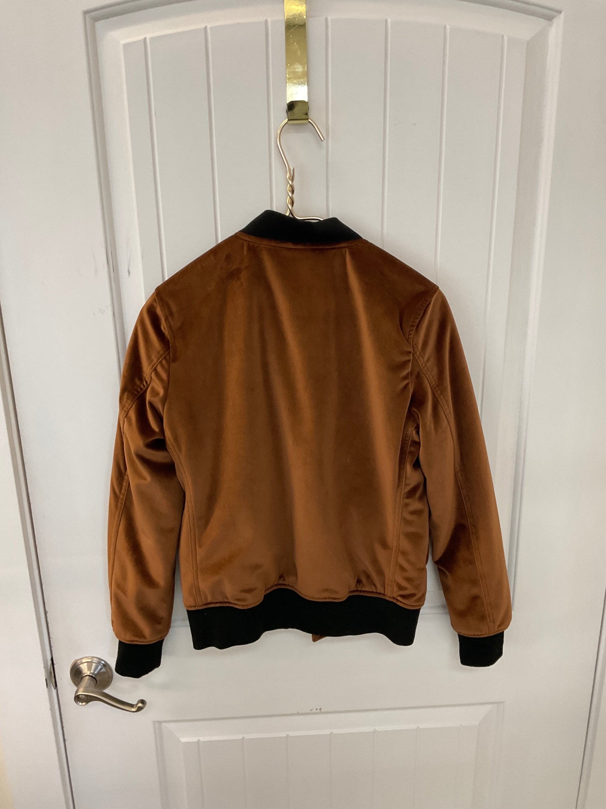 Flatbush Velour bomber