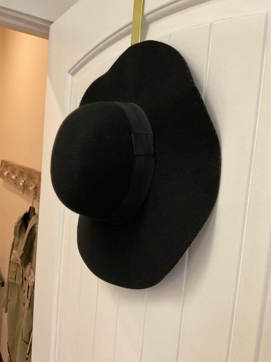 100% wool hat floppy brim