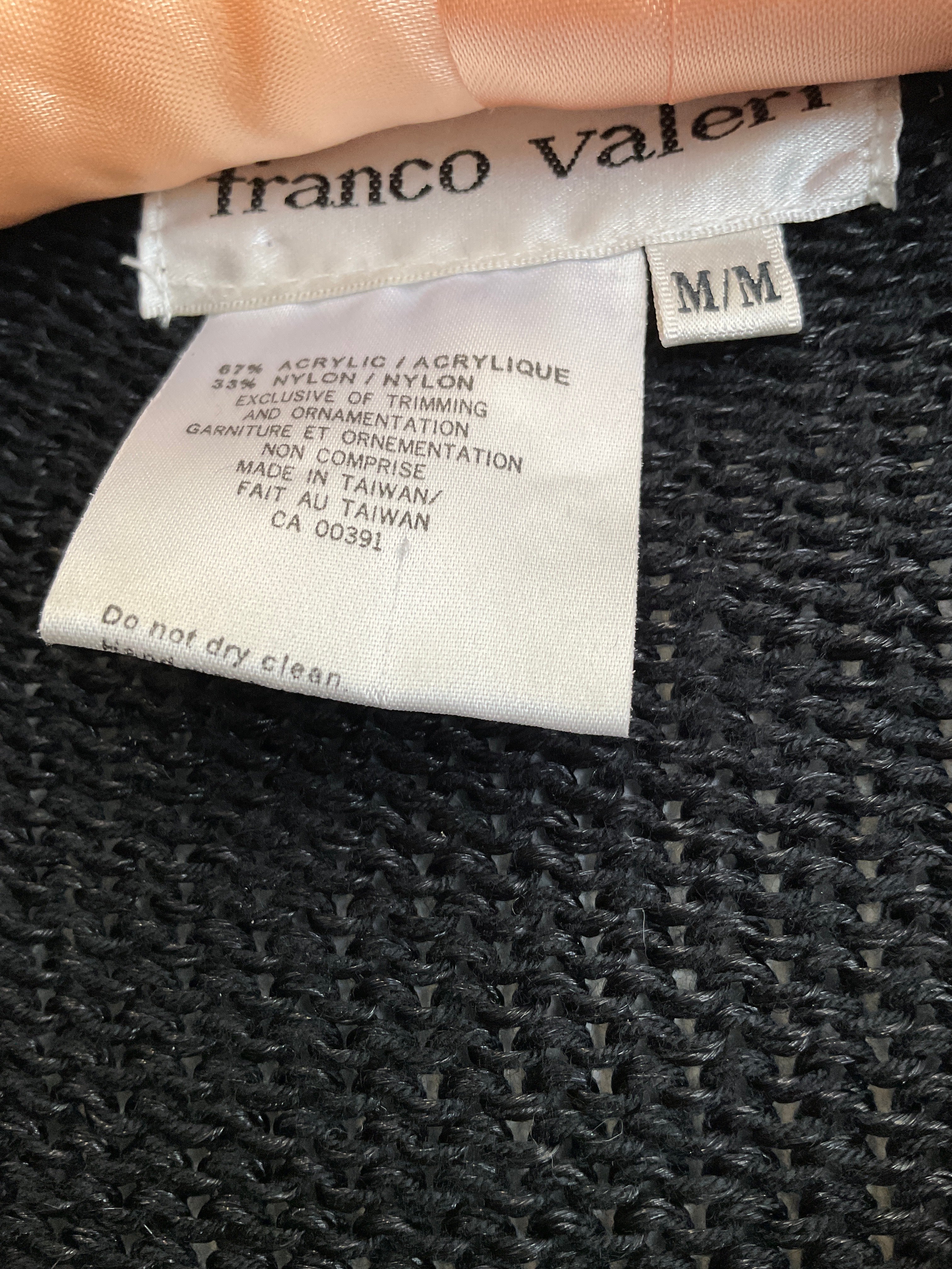 Franco Valeri sweater knitwear medium