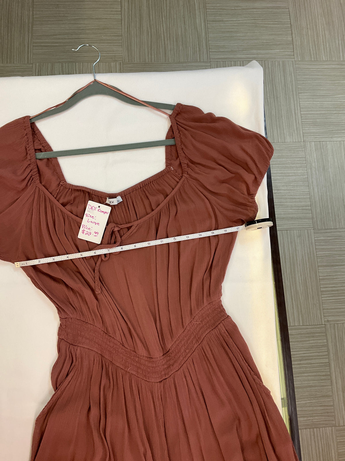 Dex one piece jumper size large