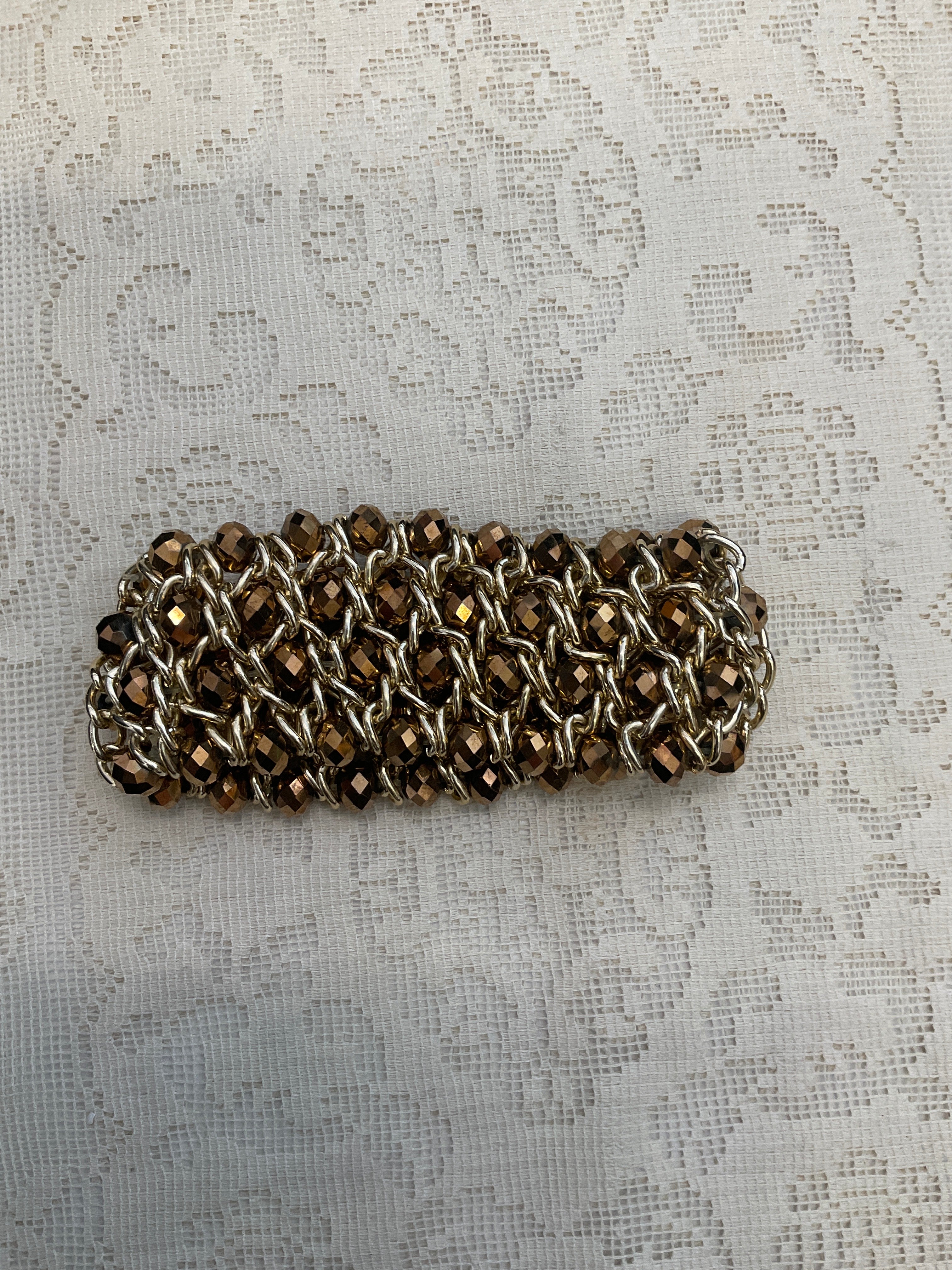 Stretchy beaded bracelet