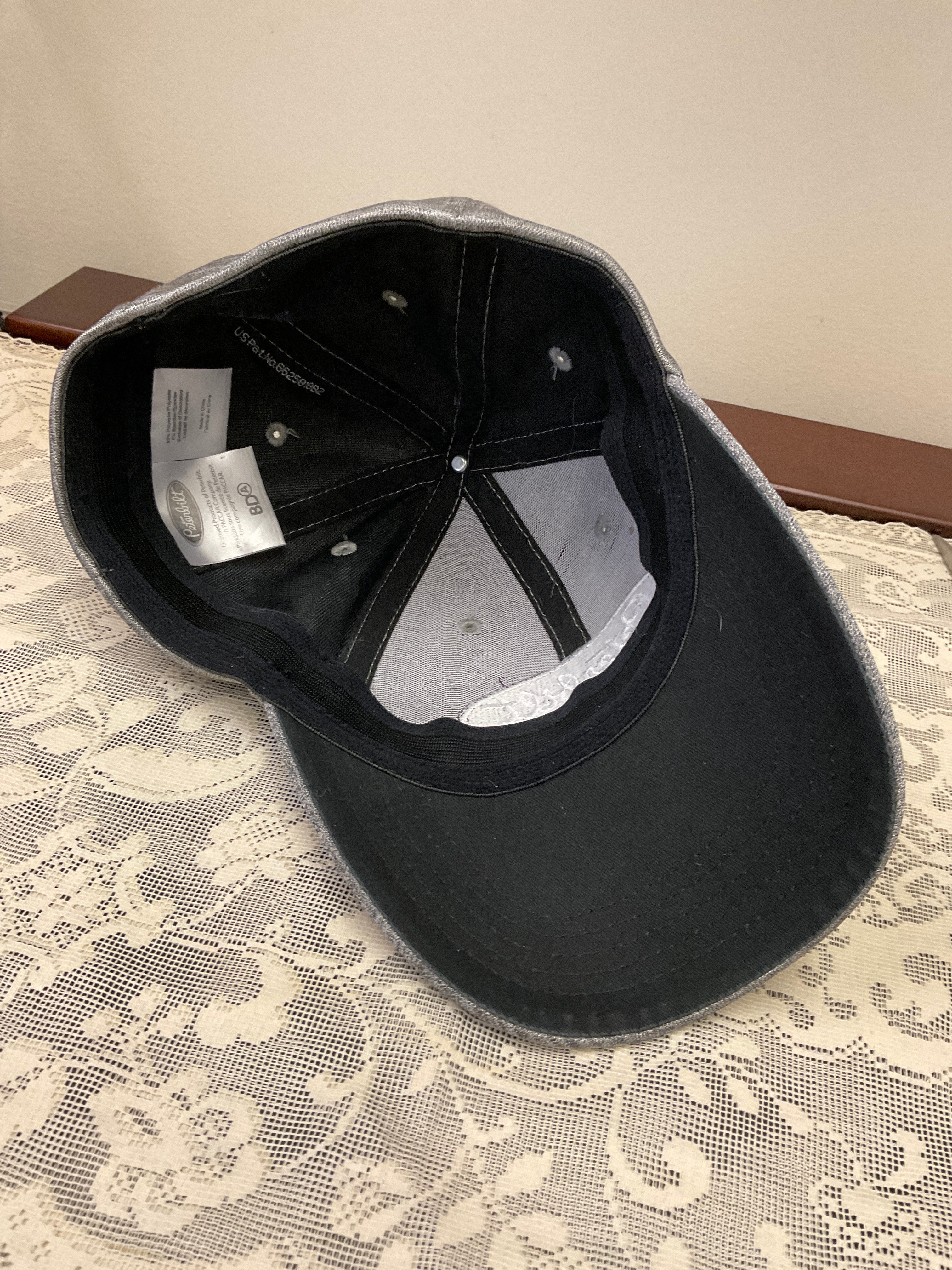 Peterbilt metallic silver hat