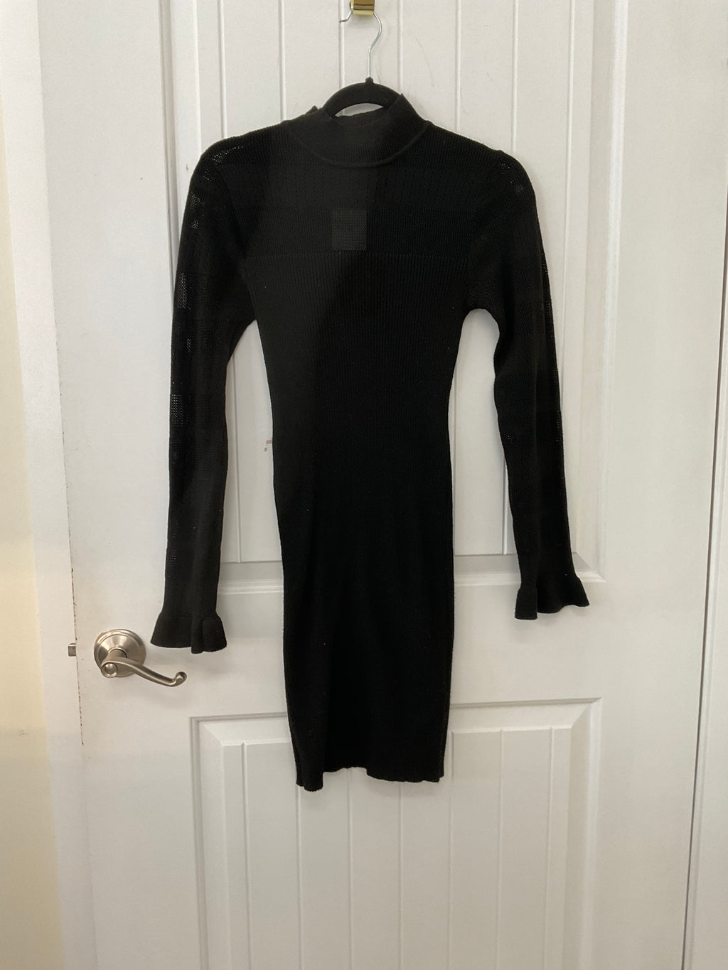 New look knitted black dress