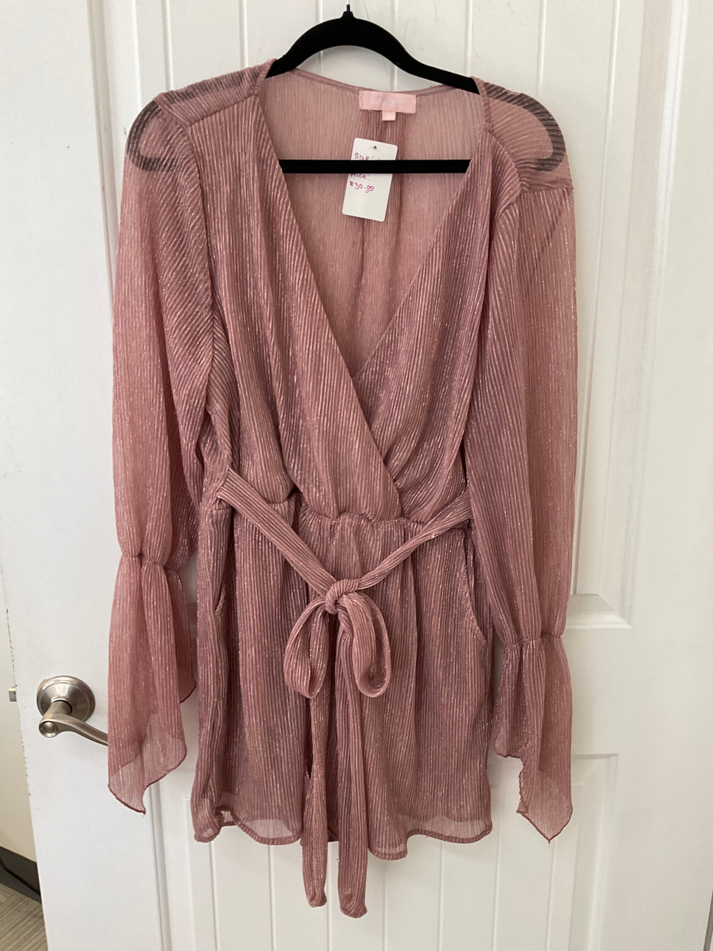 Pink romper