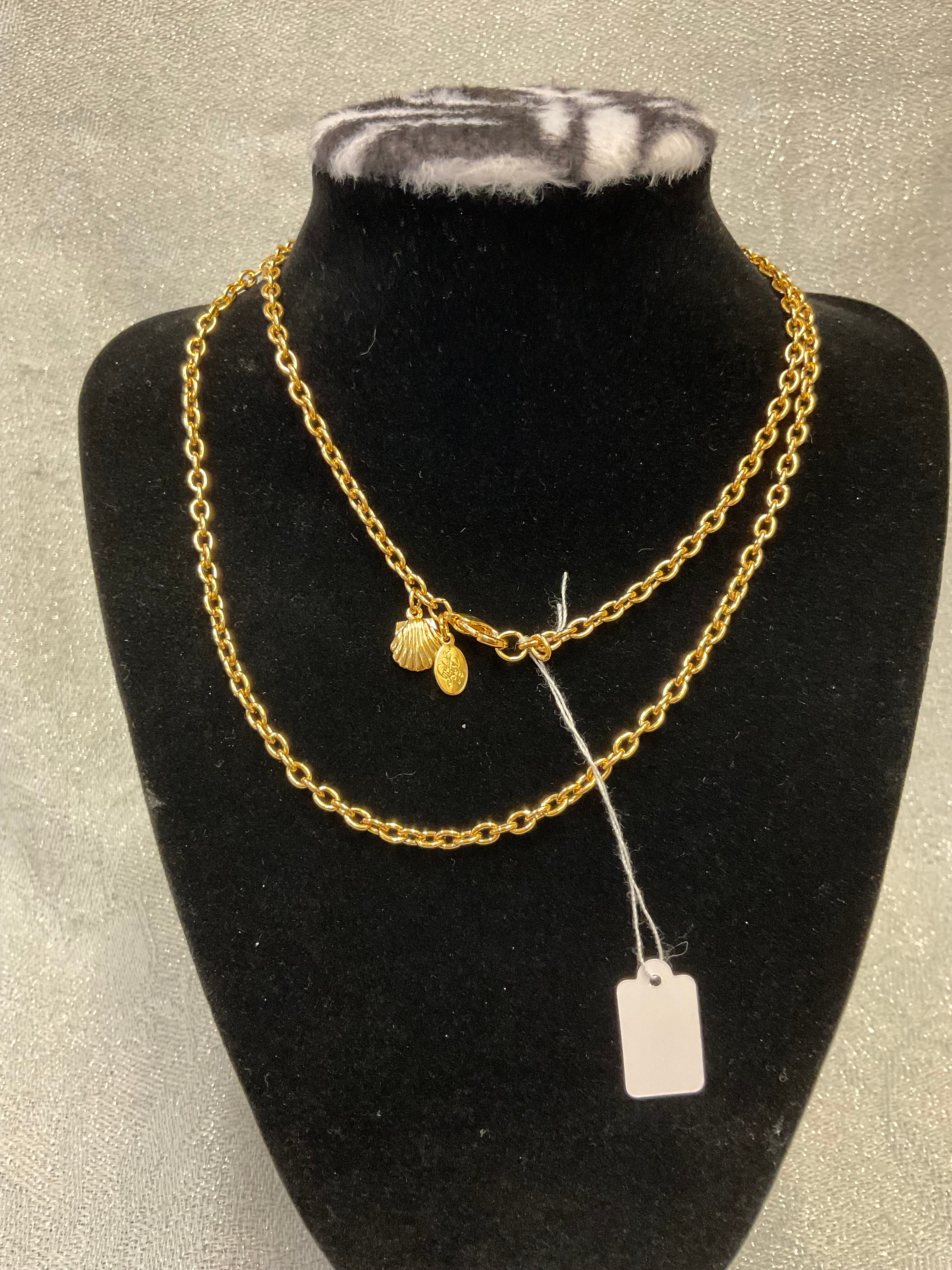 Kirk’s Folly Gold tone chain