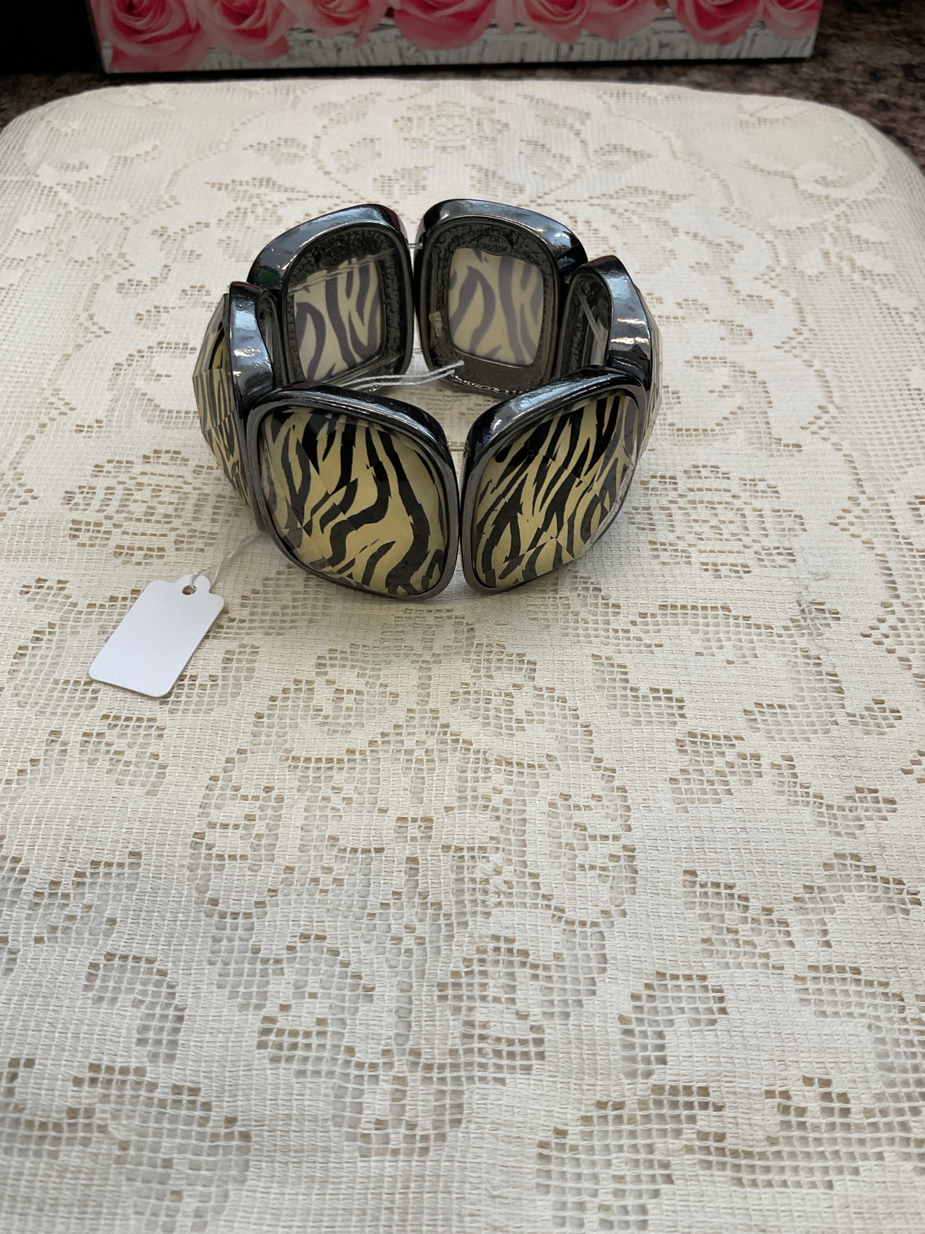 Bracelet chunky zebra
