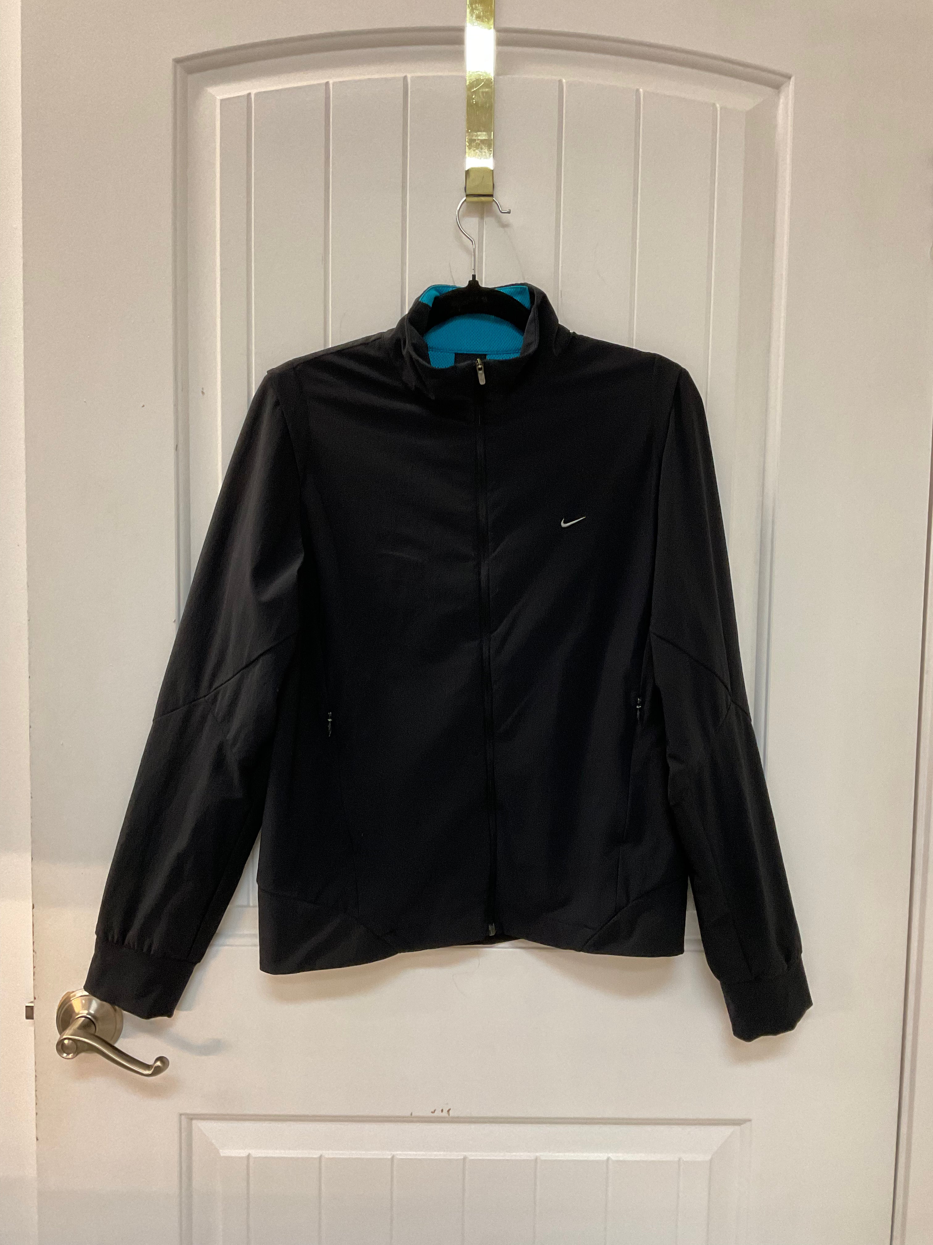 Sleek Black Nike Zip Up