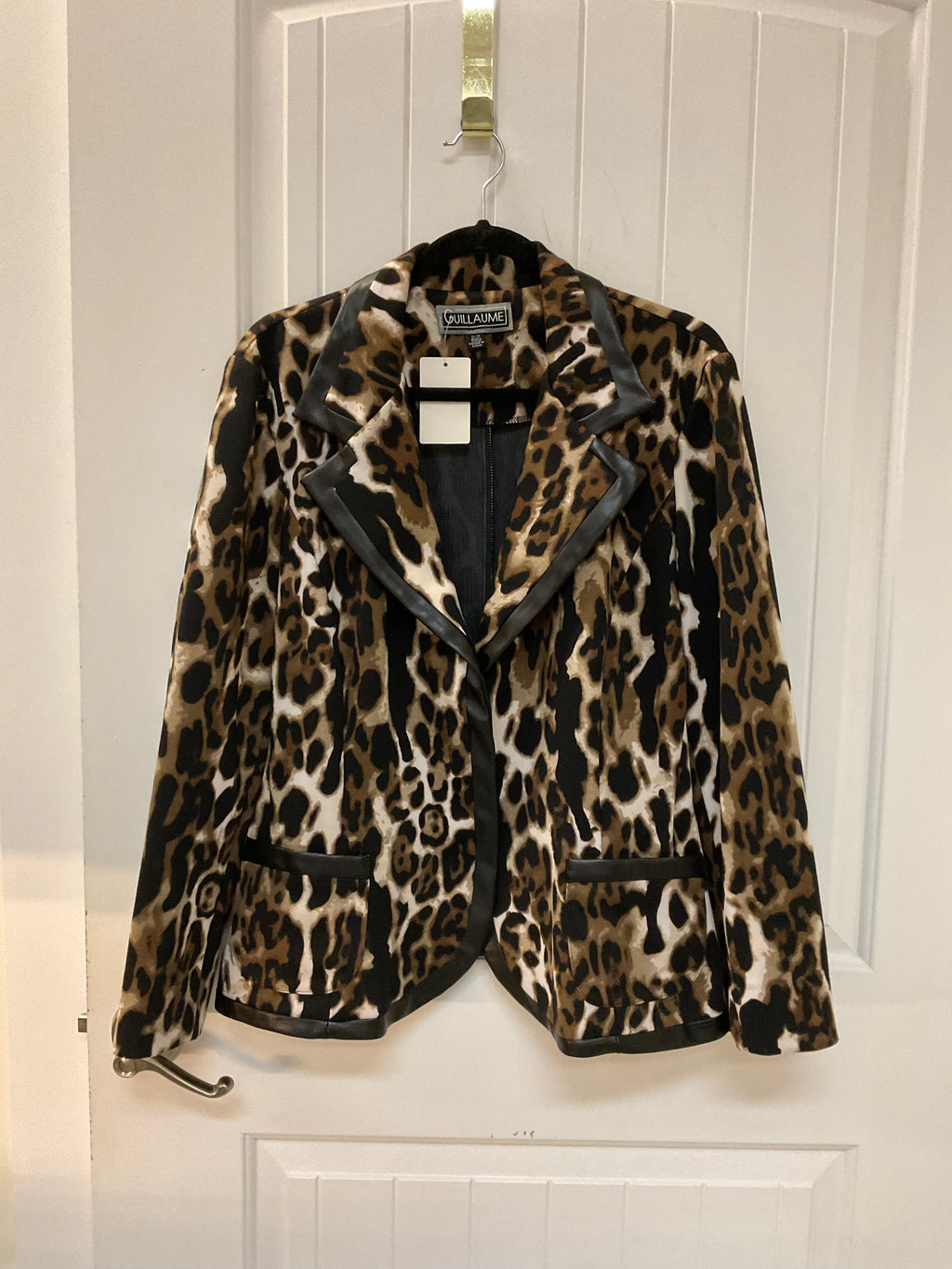 Animal Print Guillaume Blazer