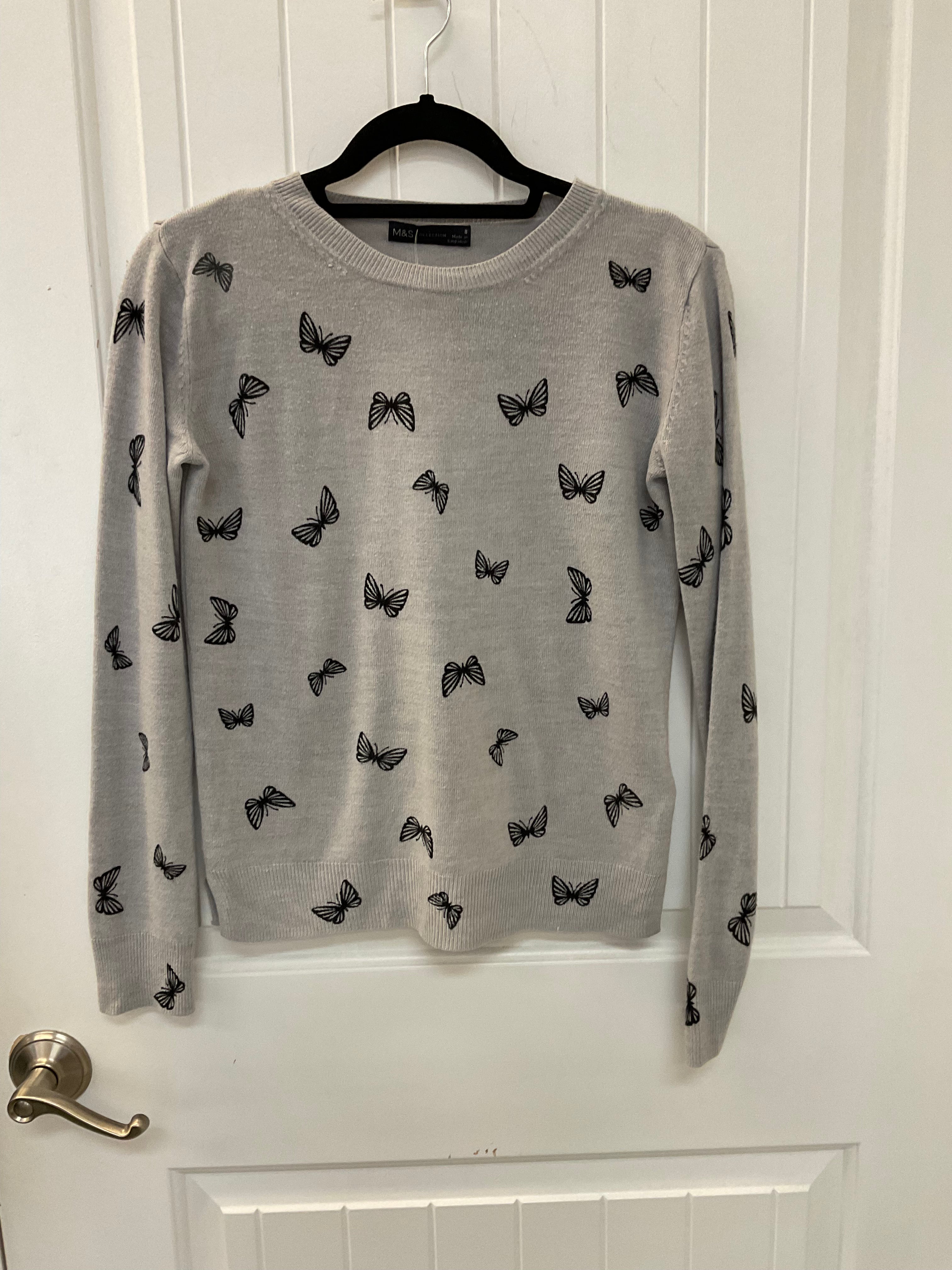 M&S Collection butterfly sweater