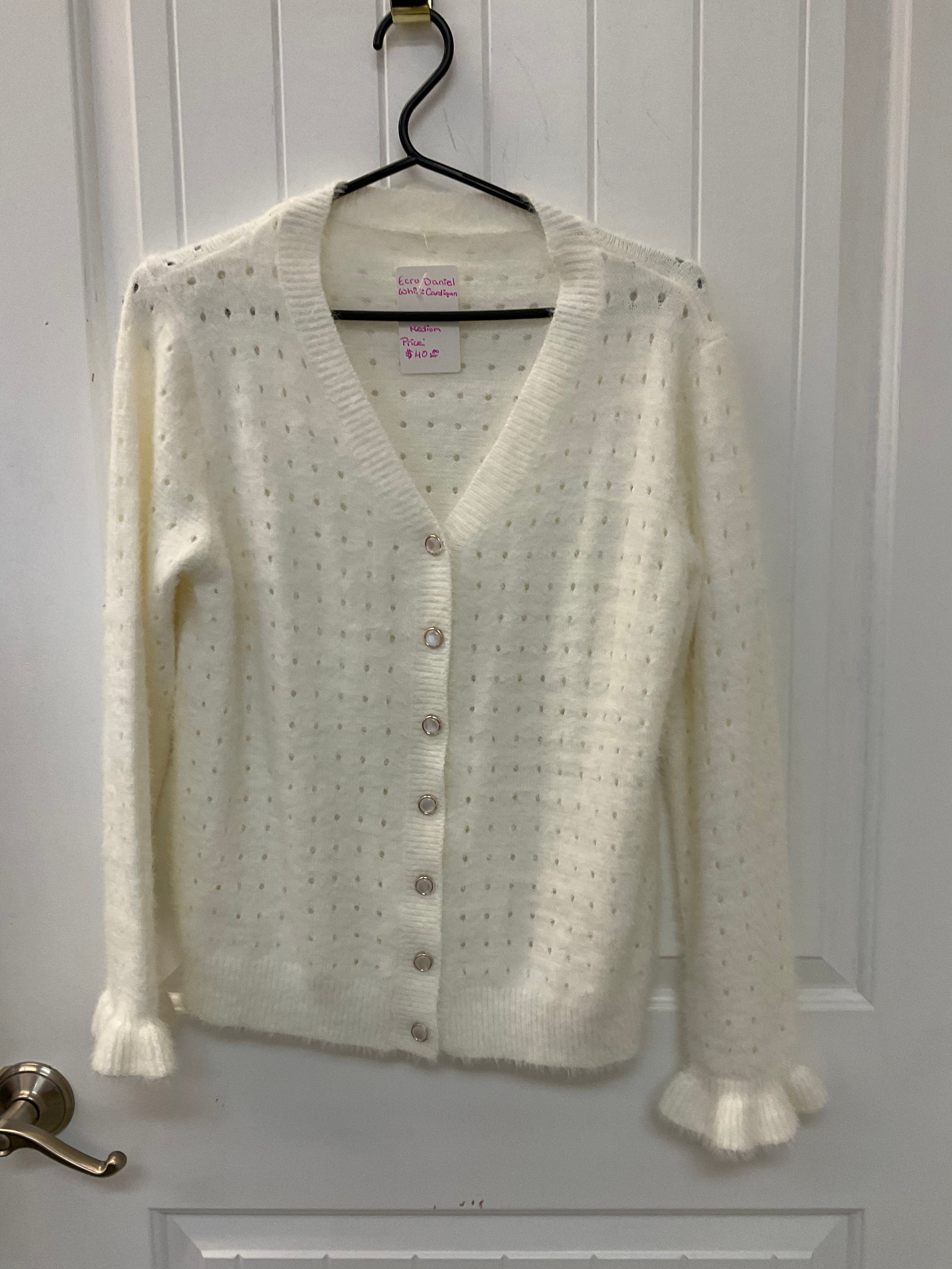 Ecru Daniel Cardigan