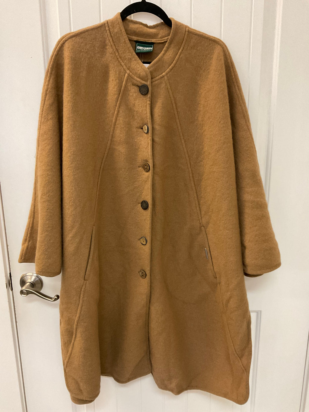 Geiger boiled wool coat